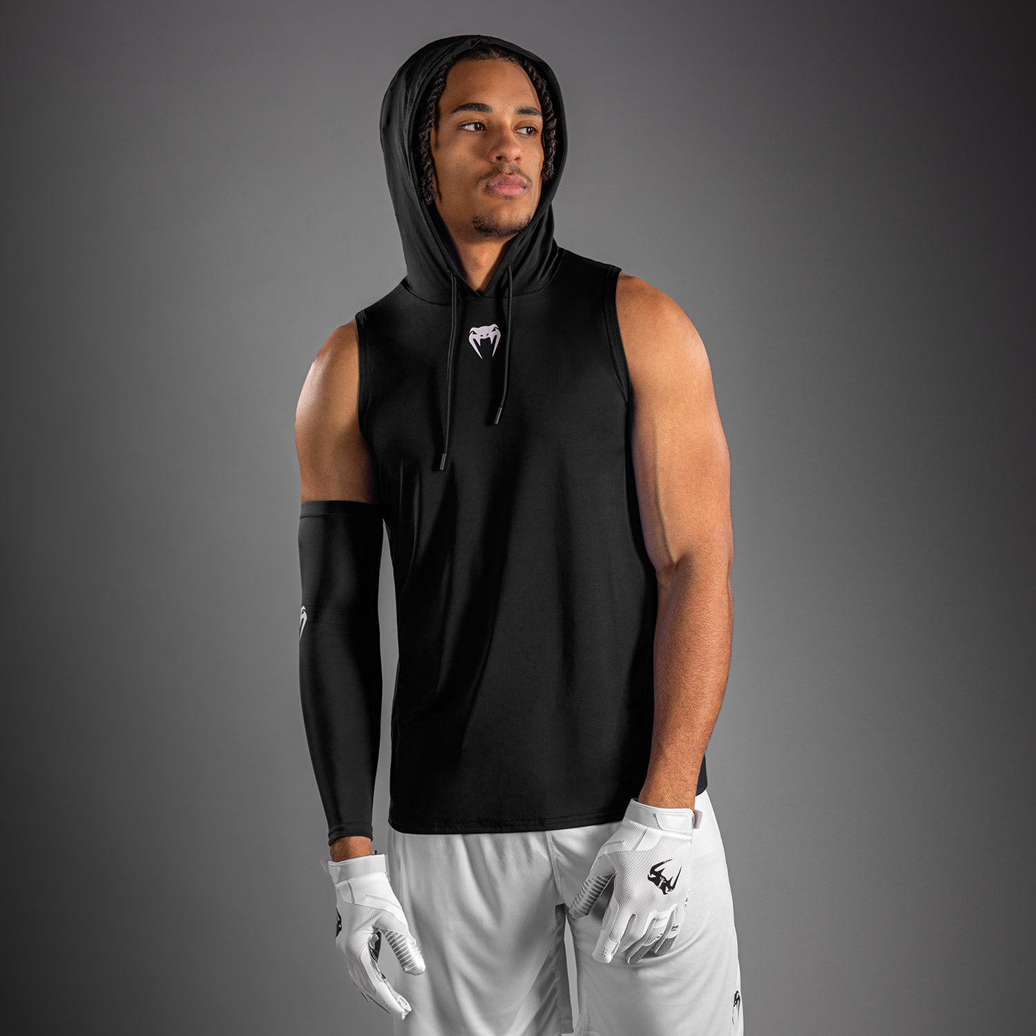 venum-elite-rmelloser-dry-tech-hoodie-schwarz image 3