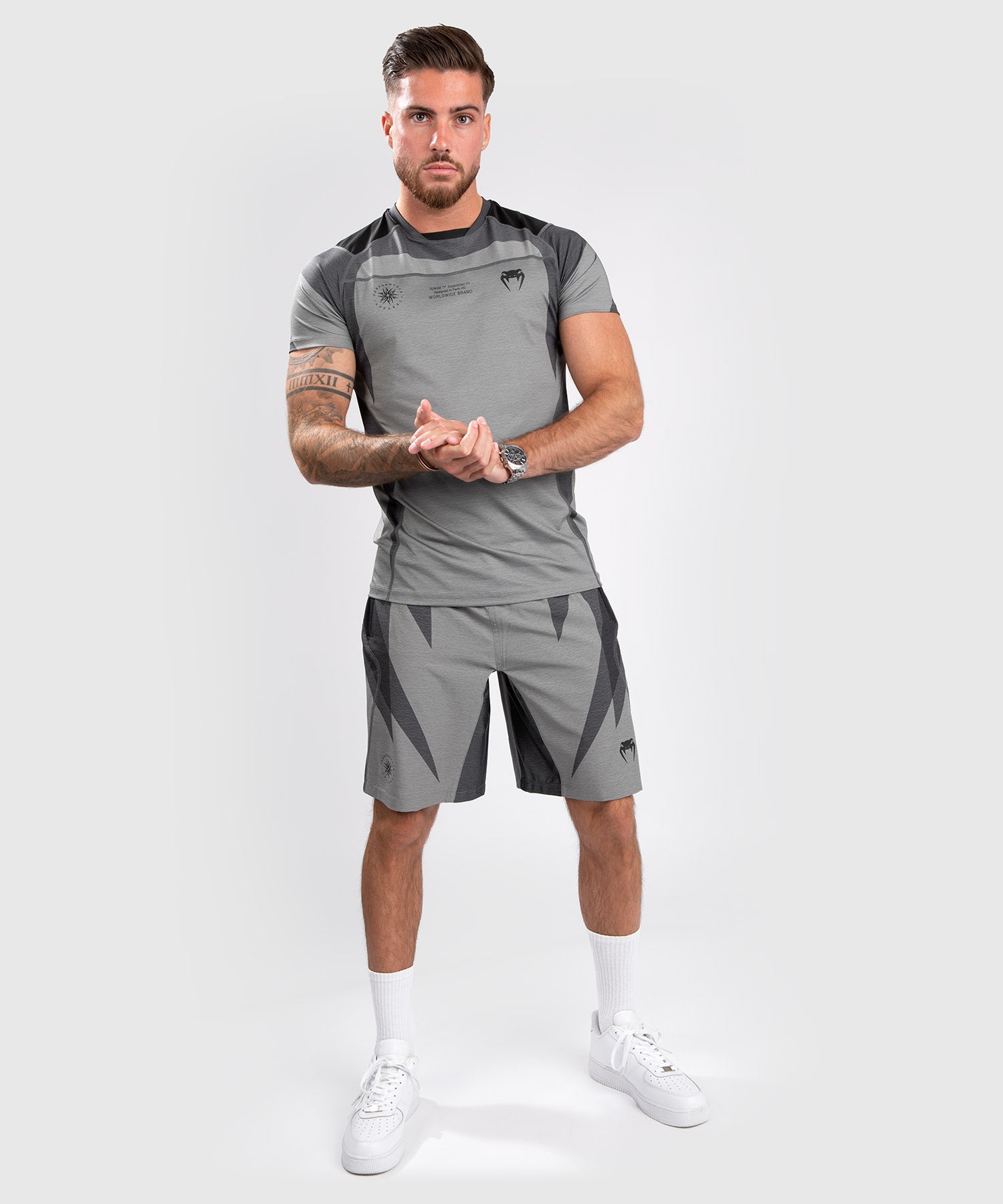 venum-stone-kurzarm-dry-tech-t-shirt-mineralgr-n image 2