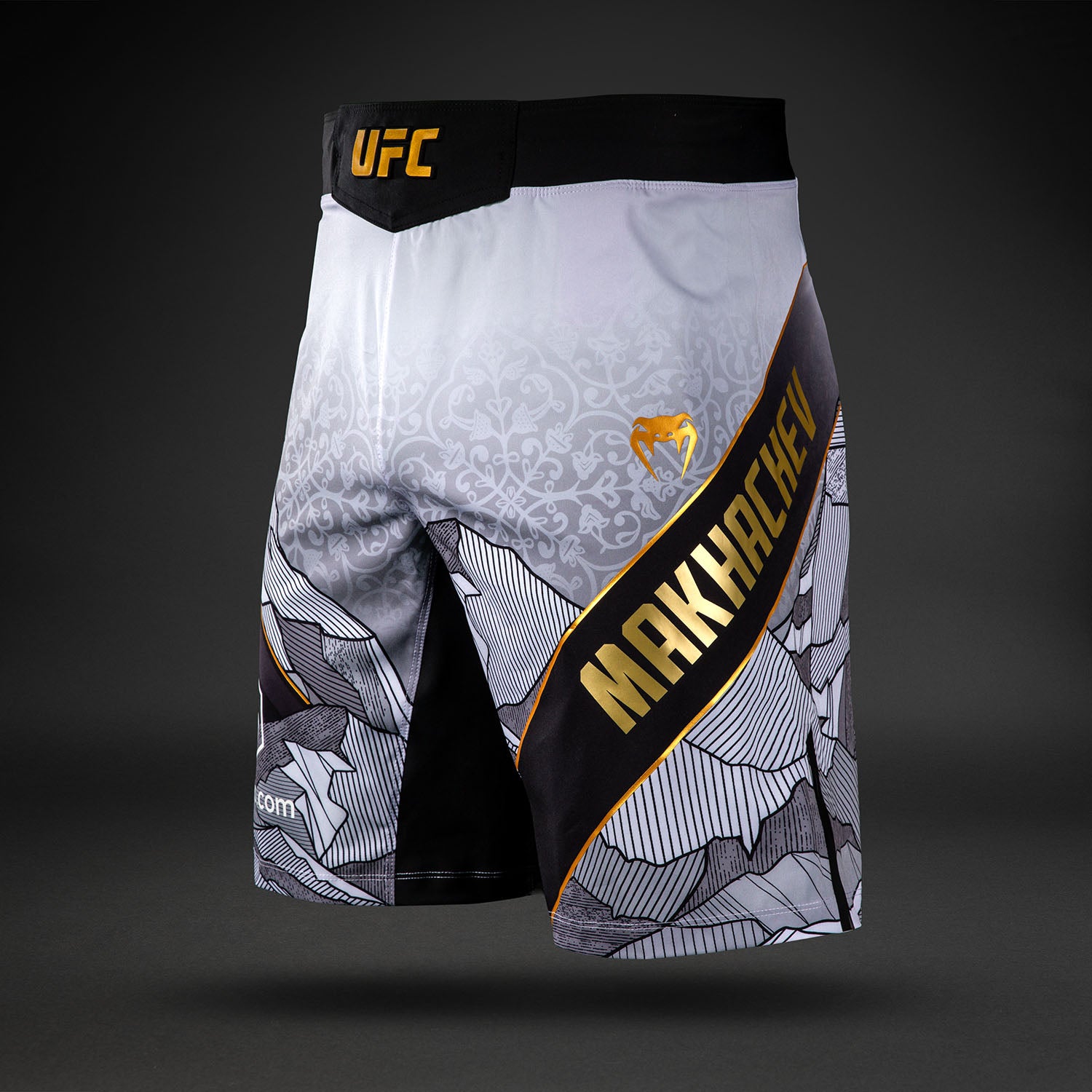 ufc-unrivaled-by-venum-islam-makhachev-fight-short-herren-wei-schwarz image 1