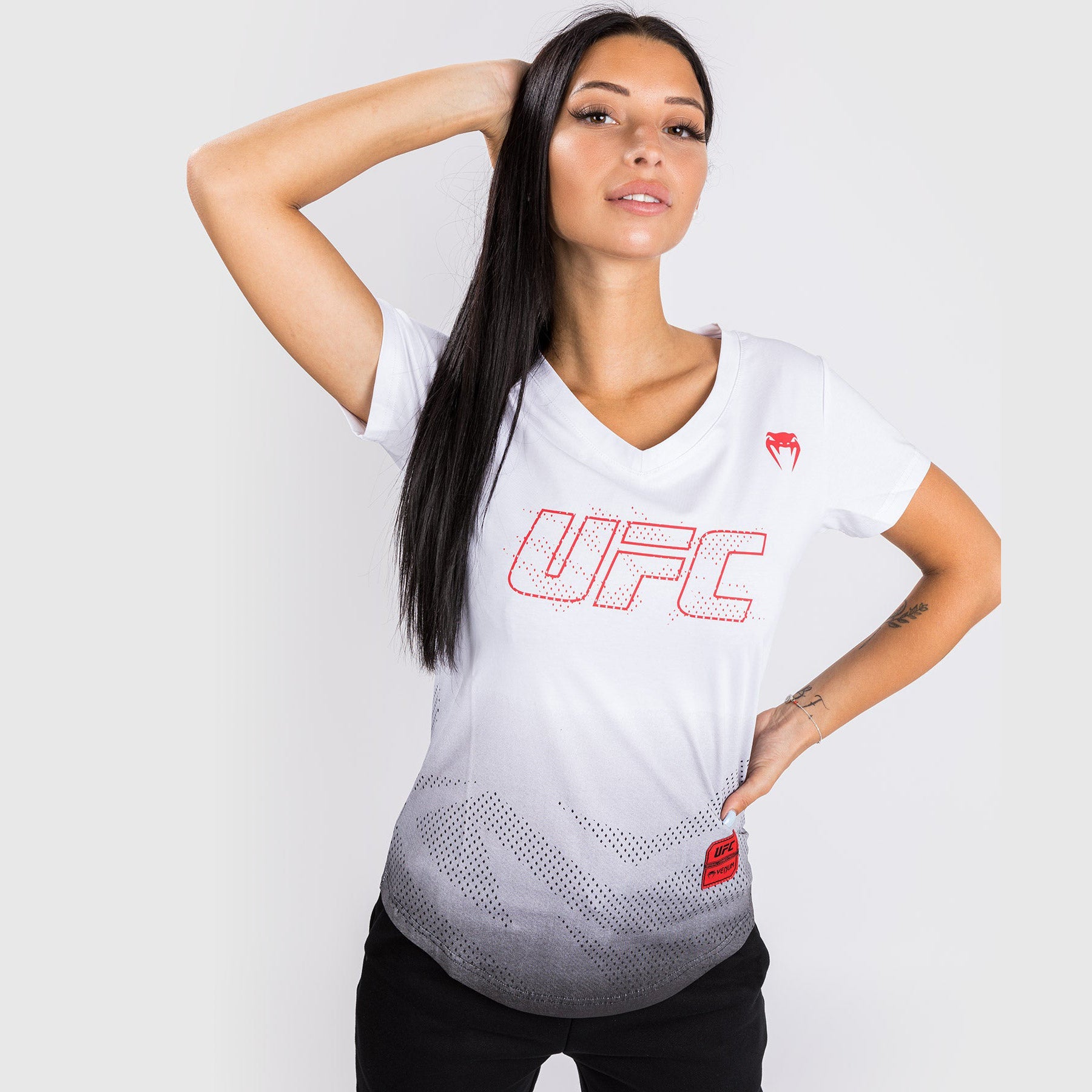 venum-ufc-authentic-fight-week-2-0-t-shirt-damen-kurzarm-wei image 1