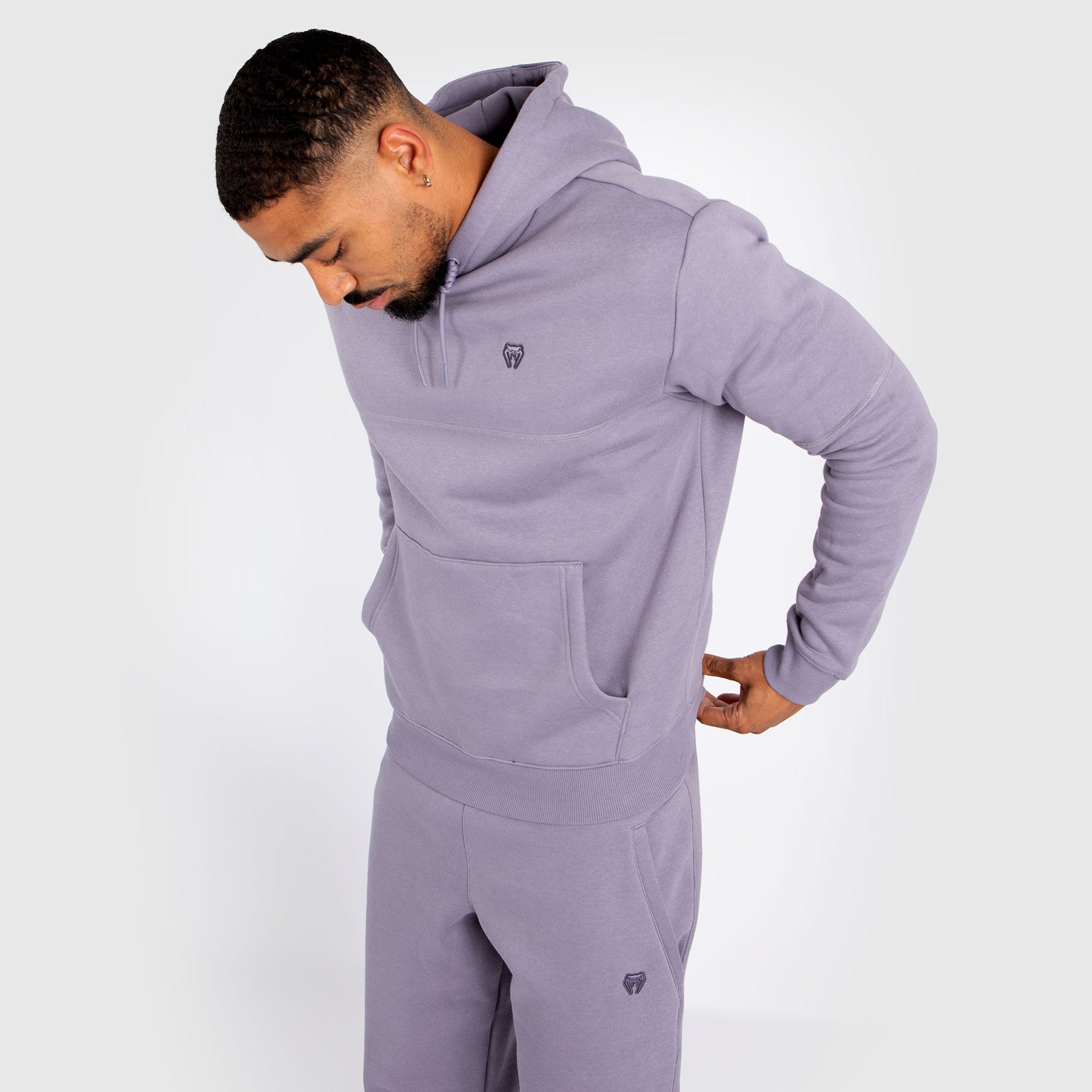 venum-silent-power-hoodie-herren-lavendelgrau image 2