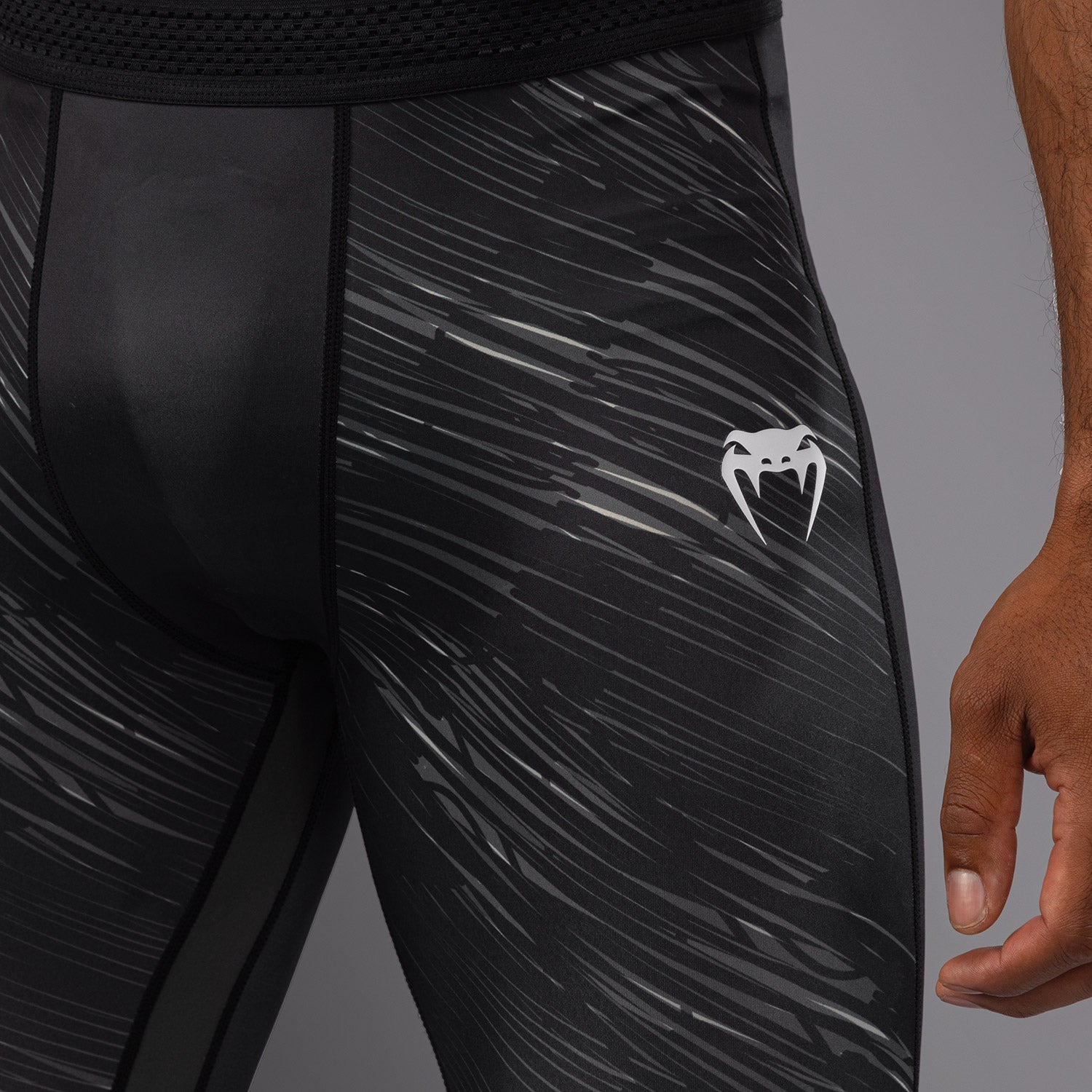 venum-rapid-spats-herren-schwarz-sturmgrau image 6