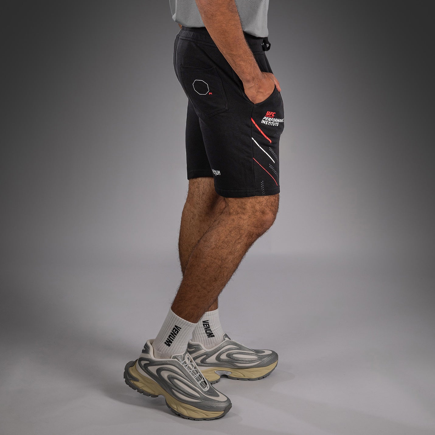 venum-ufc-pi-3-0-baumwollshorts-schwarz image 2