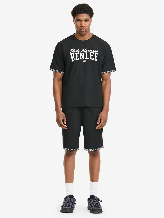 benlee-irstead-t-shirt-shorts-set-f-r-herren-relaxed-fit-mit-3d-gummi-print image 1
