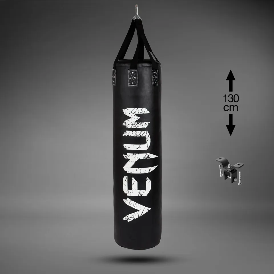 venum-challenger-boxsack-130-cm-gef-llt-deckenhaken-schwarz-wei image 1