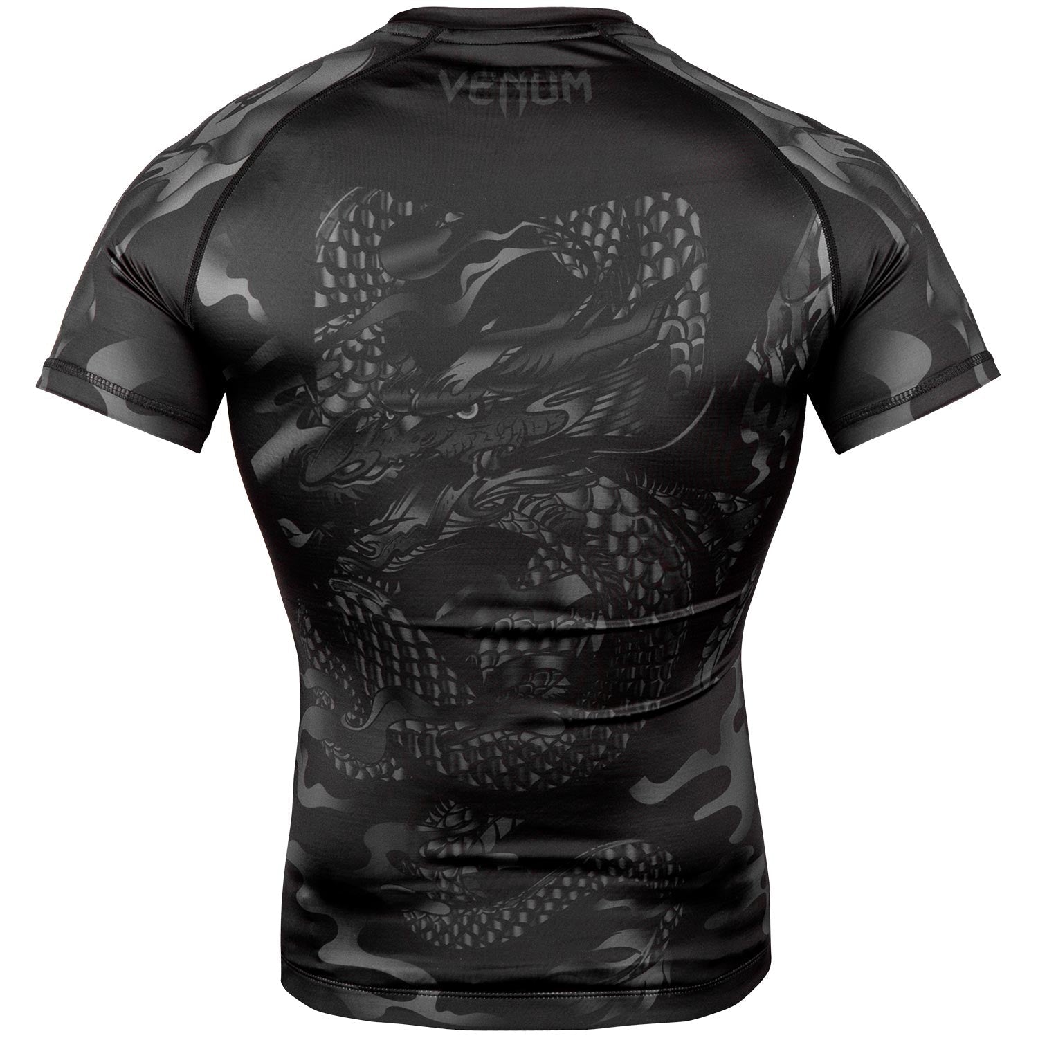 venum-dragon-s-flight-rashguard-kurzarm-schwarz-schwarz image 4