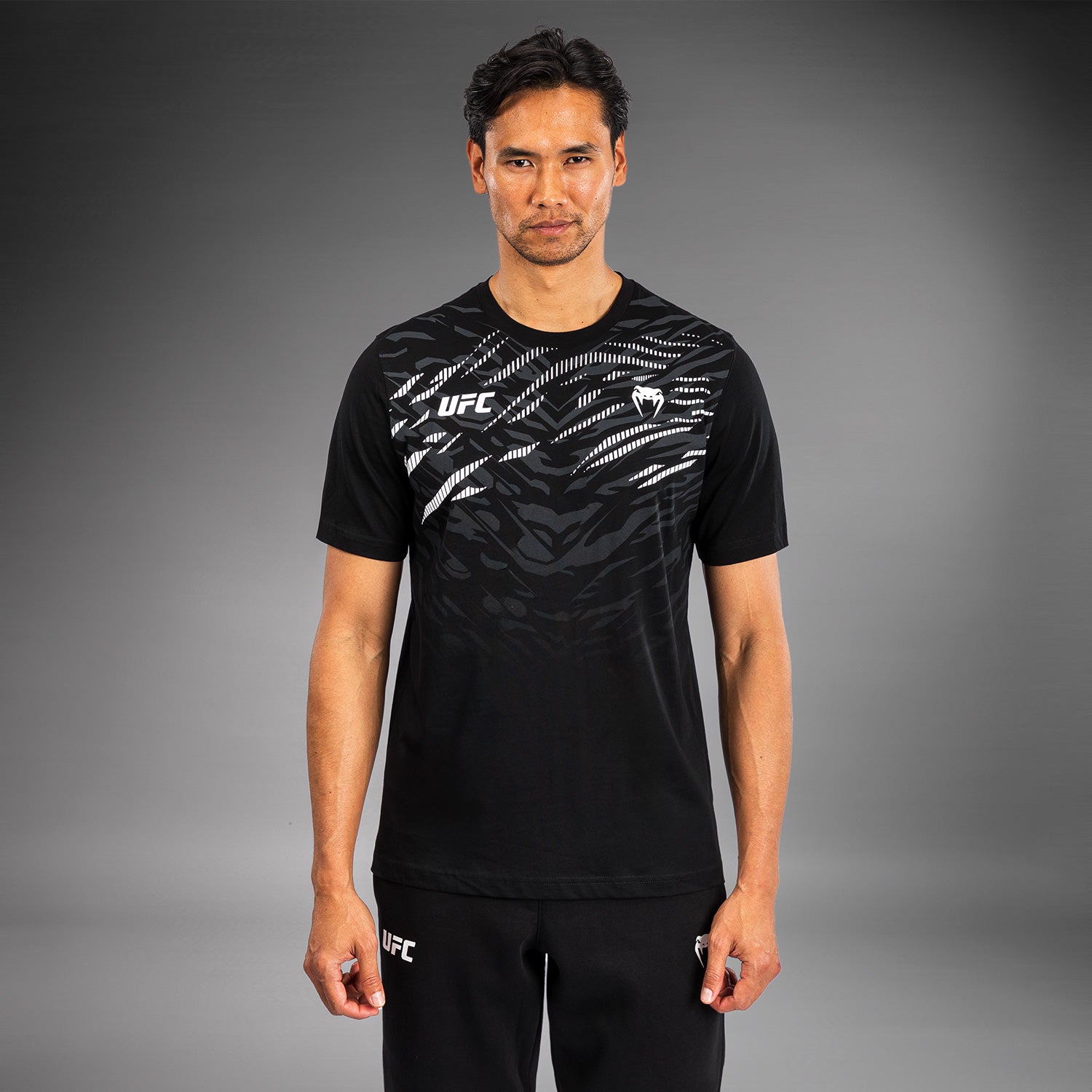 ufc-fusion-by-venum-replica-t-shirt-herren-kurzarm-schwarz image 1