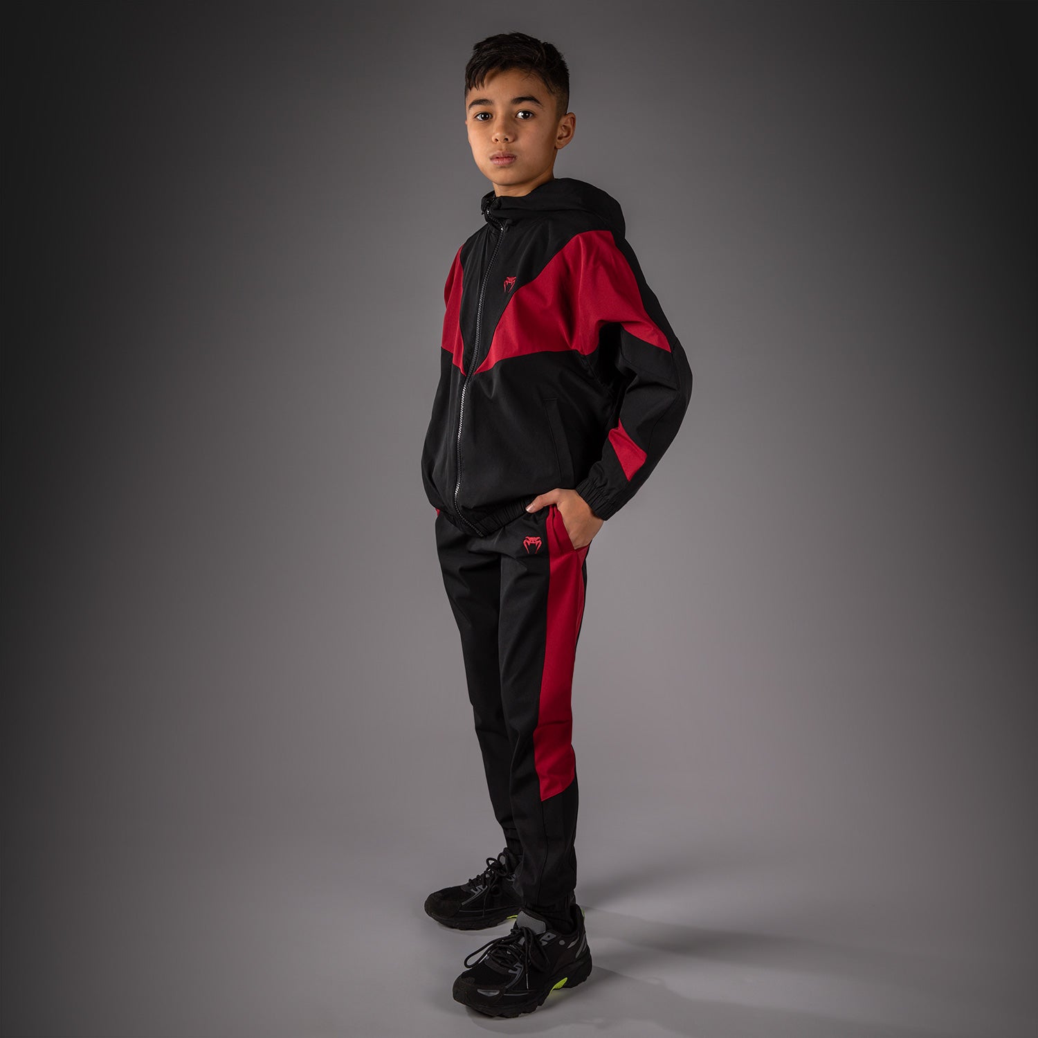 venum-vectra-trainingsjacke-f-r-kinder-schwarz-rot image 2