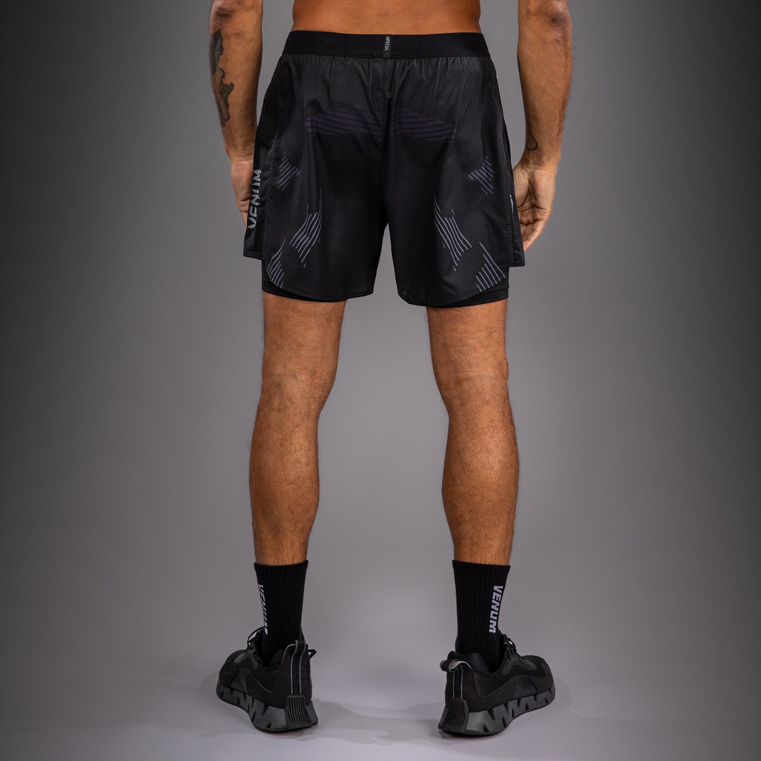 venum-no-gi-6-0-trainingsshorts-schwarz-grau image 3