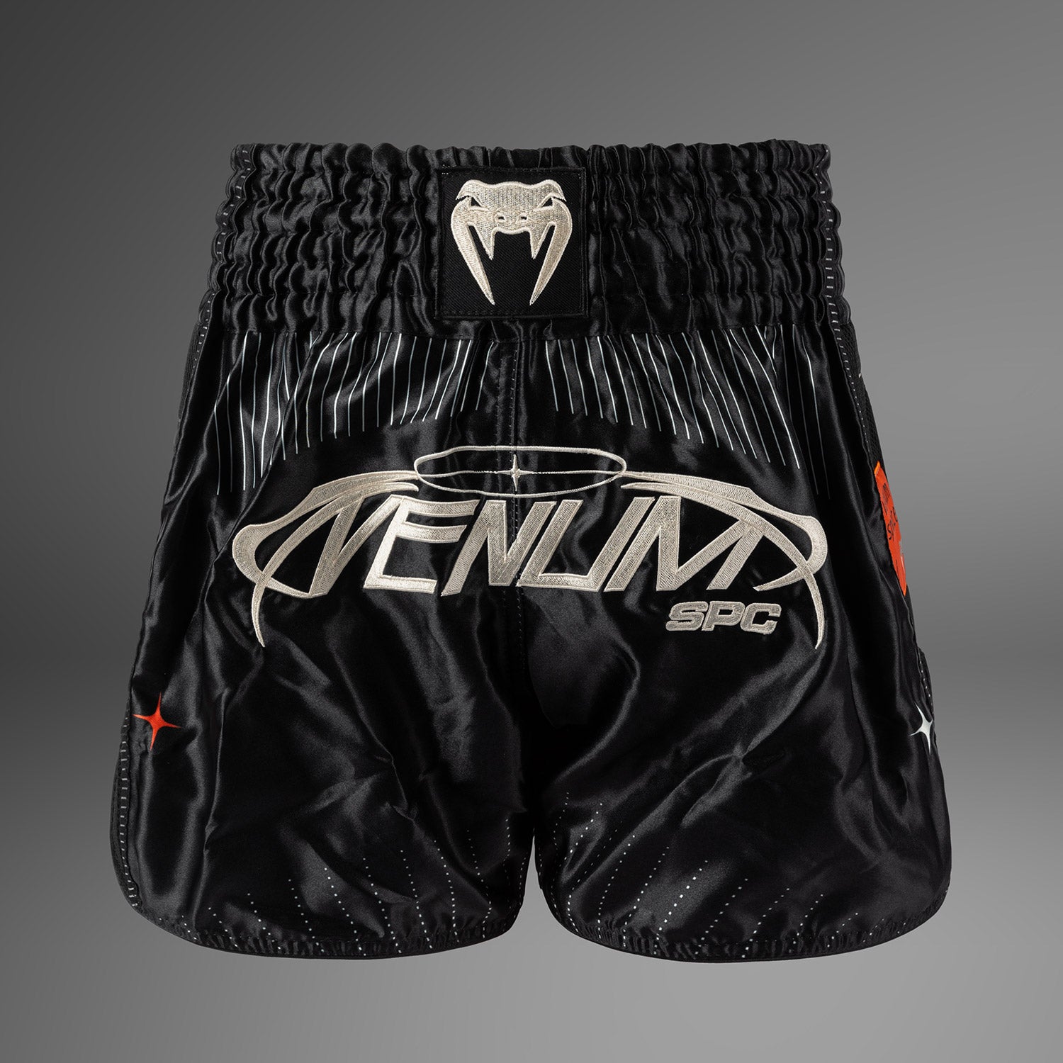 venum-eclipse-muay-thai-shorts-schwarz-ivory image 1