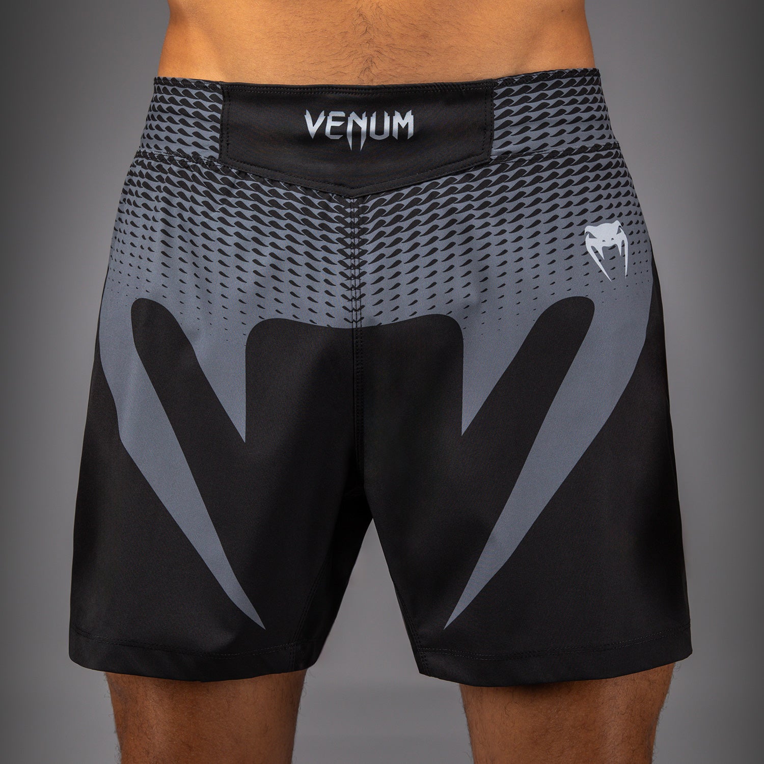venum-no-gi-fightshorts-schwarz-silbergrau image 4