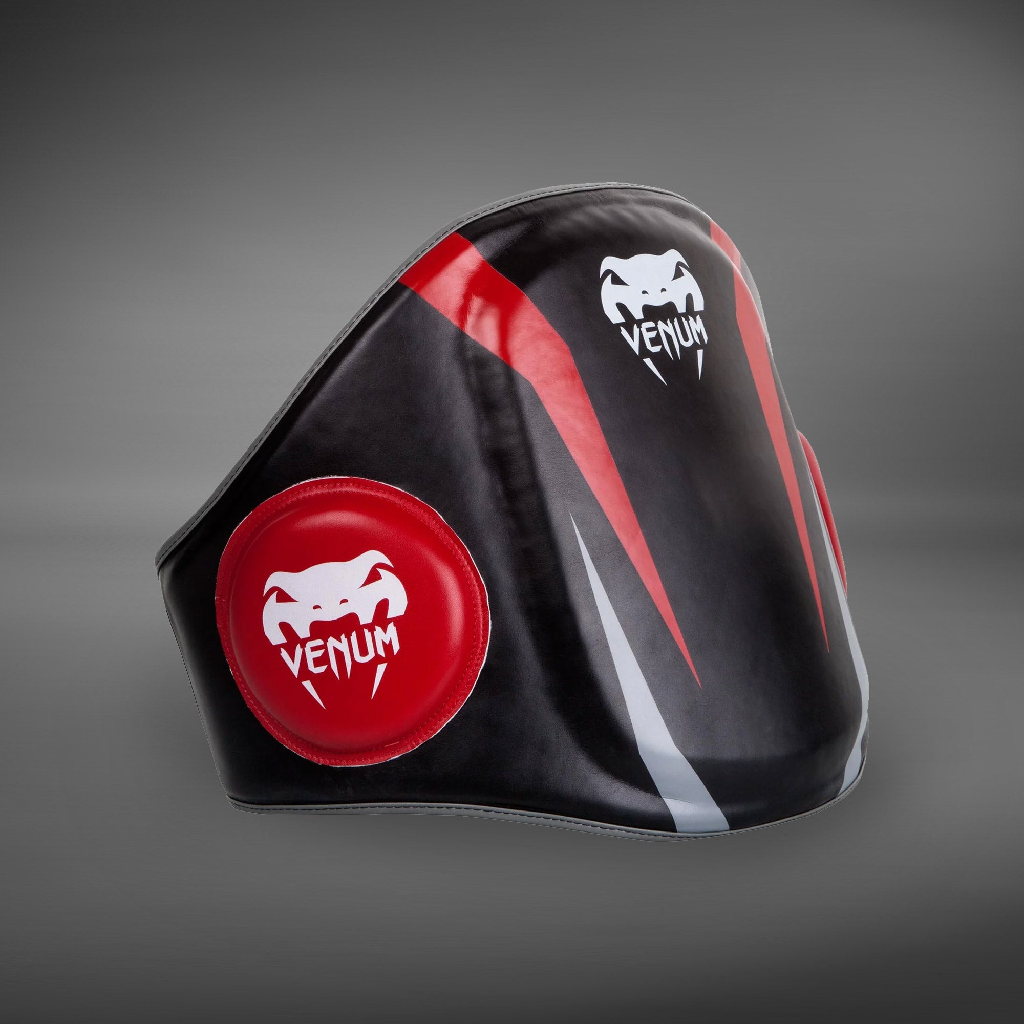 venum-elite-bauchschutz-schwarz-rot image 2