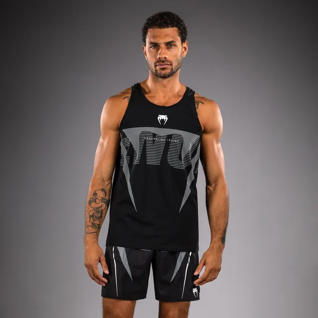 venum-adrenaline-tank-top-schwarz-silbergrau-herren image 1