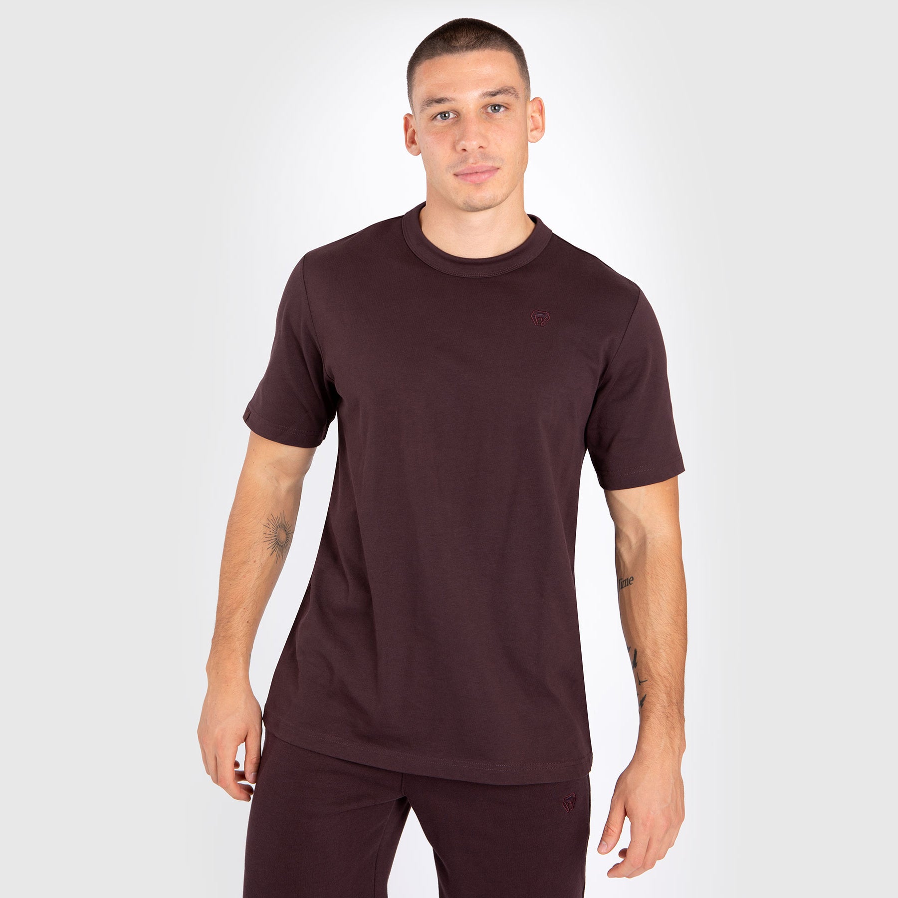 venum-silent-power-t-shirt-dunkelbraun-herren-baumwoll-shirt image 1
