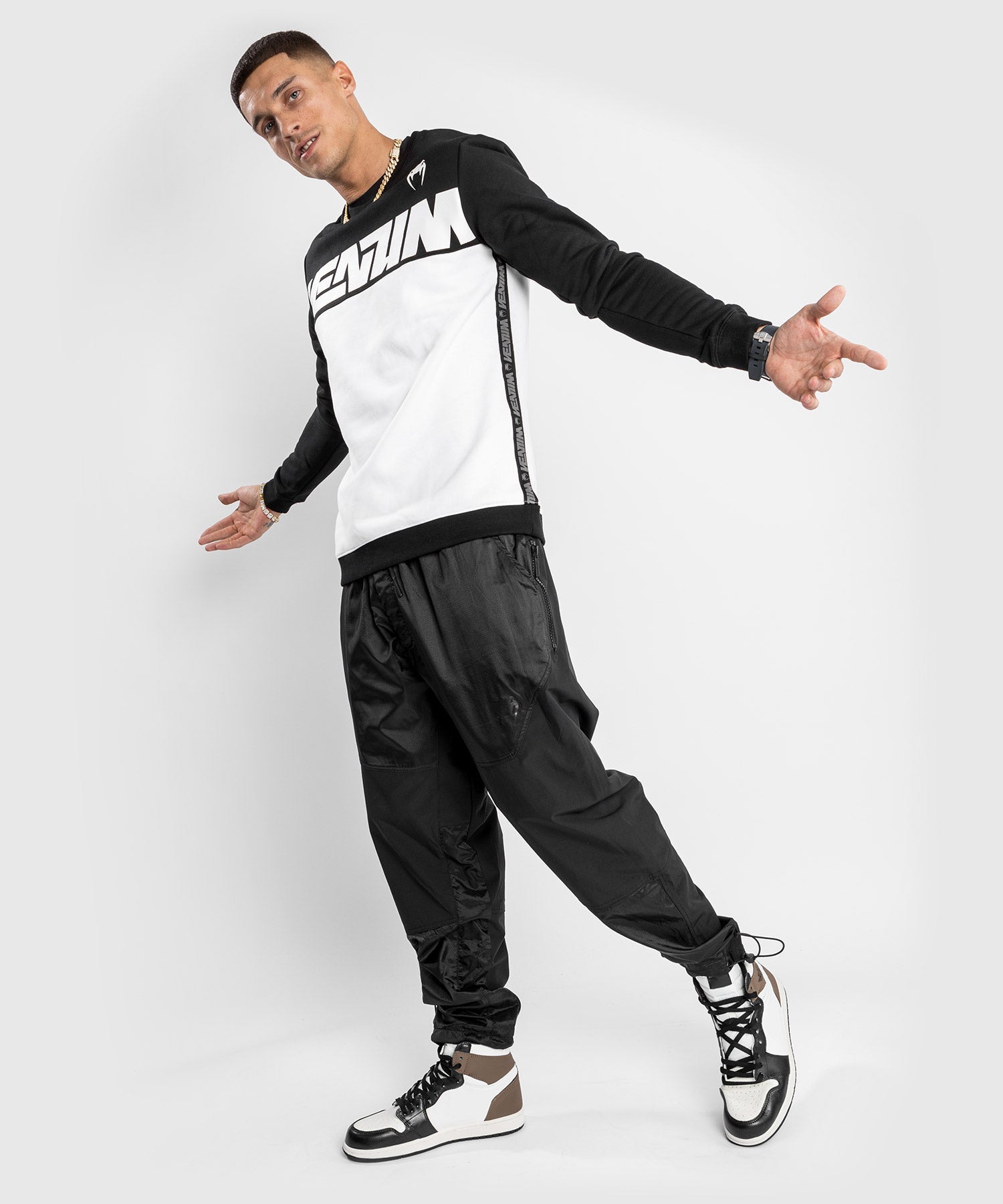 venum-connect-sweatshirt-schwarz-wei-herren image 4