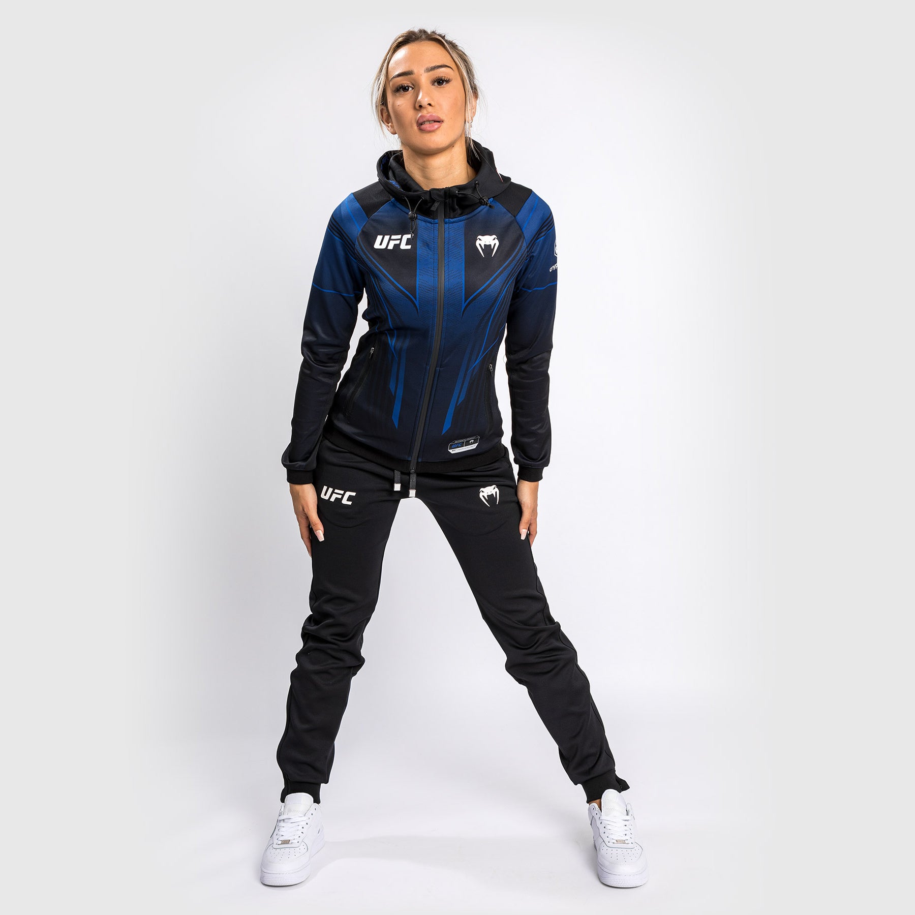 ufc-venum-authentic-fight-night-2-0-walkout-hoodie-damen-midnight-edition image 3