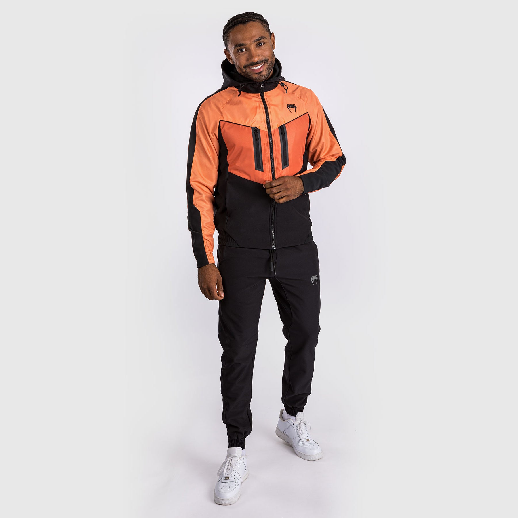 venum-laser-3-0-trainingsjacke-schwarz-orange-f-r-herren image 4