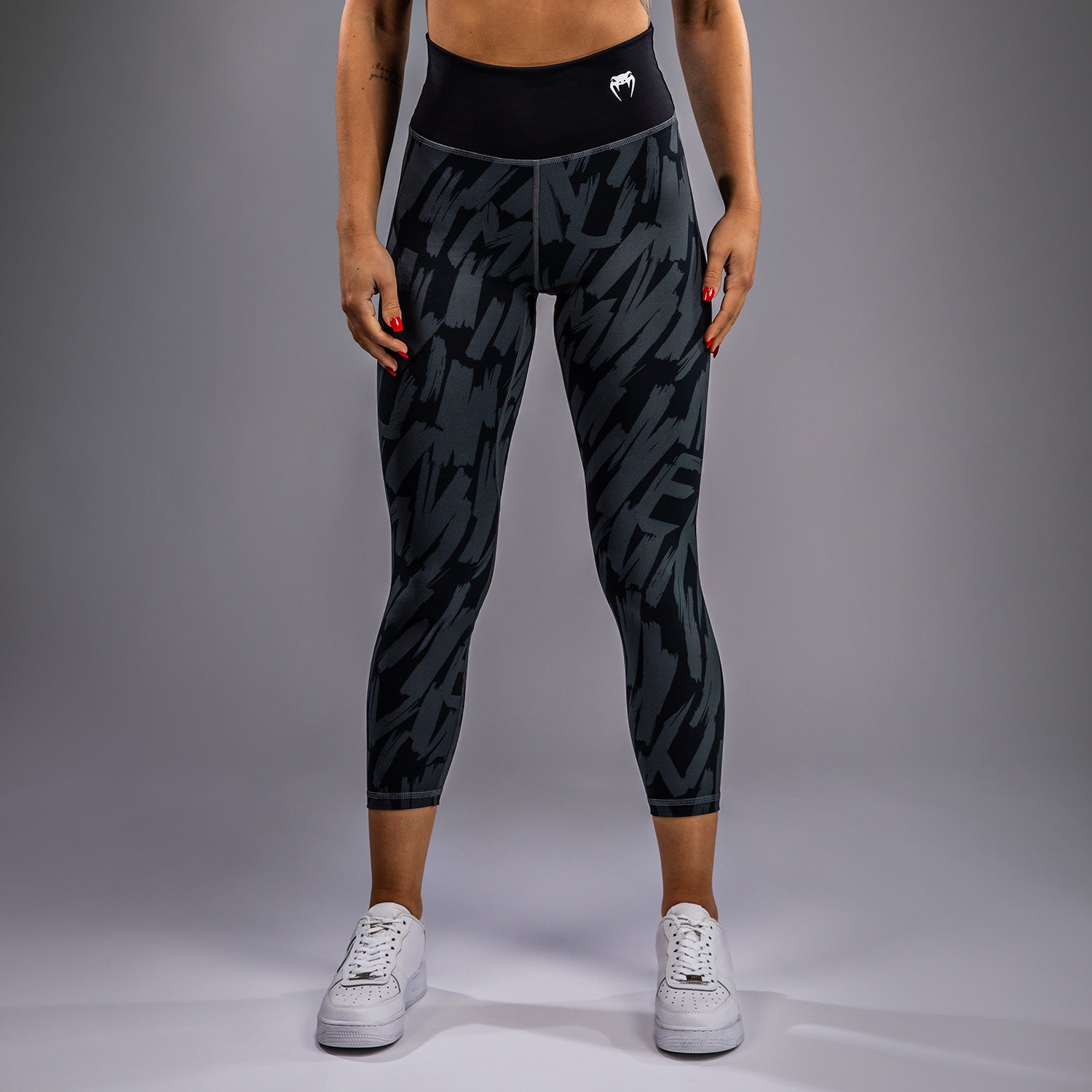venum-graffiti-frauen-7-8-leggings-urban-kohle image 1