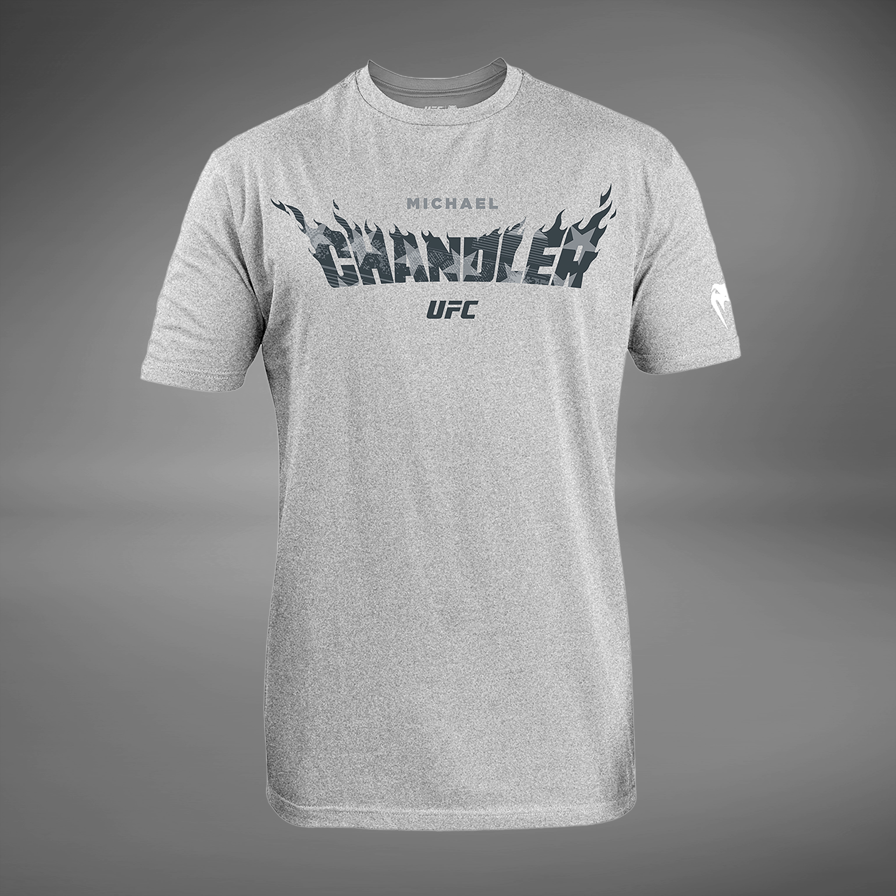 venum-ufc-unrivaled-by-venum-michael-chandler-herren-t-shirt-heather-grey image 1