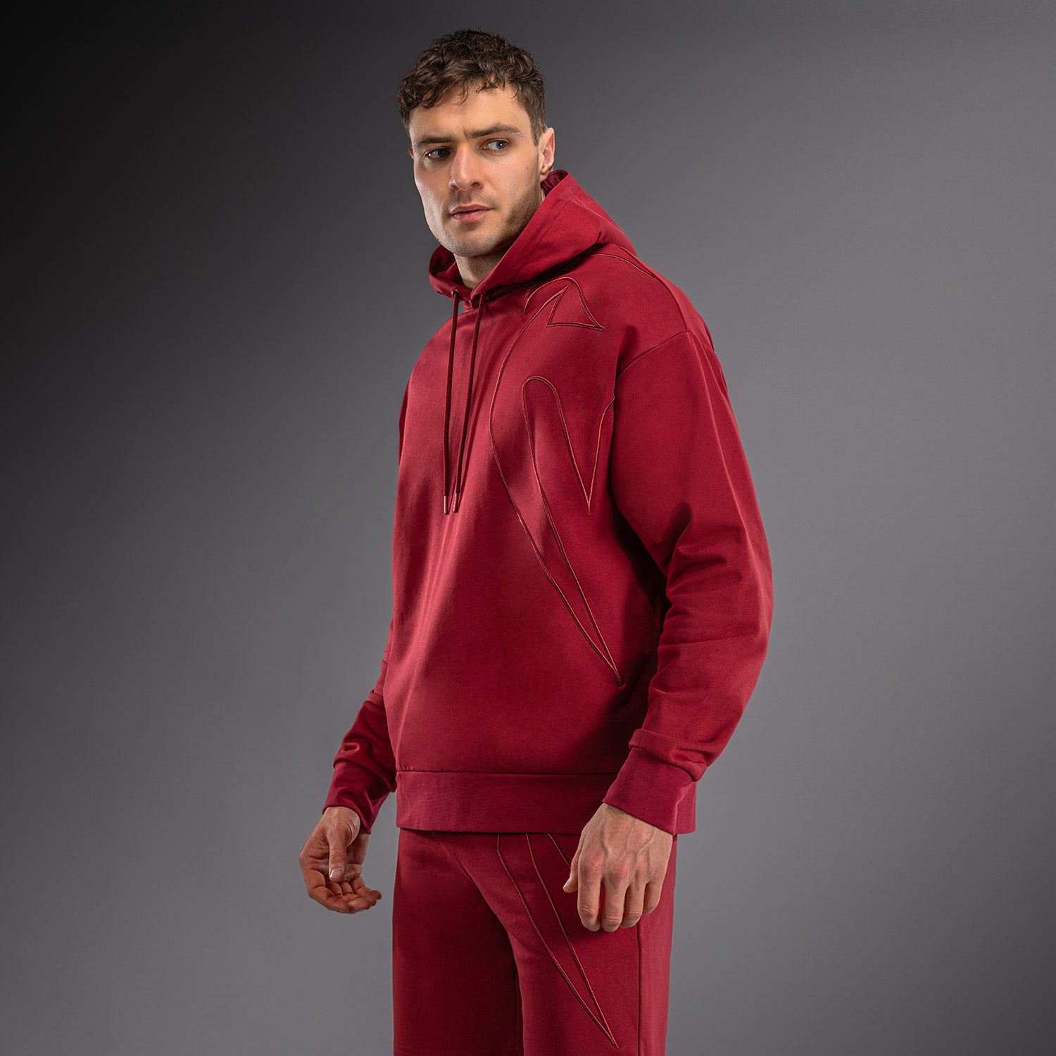 venum-giant-3d-kapuzenpullover-herren-rot image 4