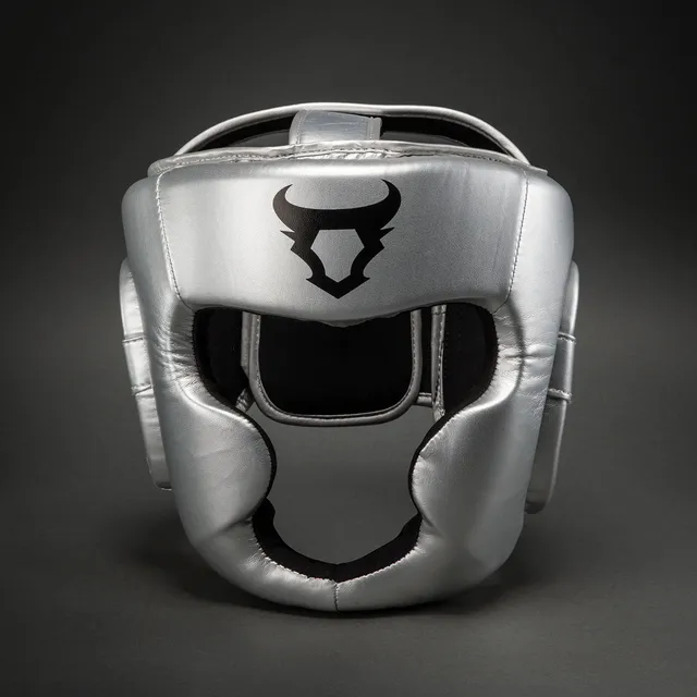 ringhorns-charger-by-venum-kopfschutz-silber-schwarz image 1