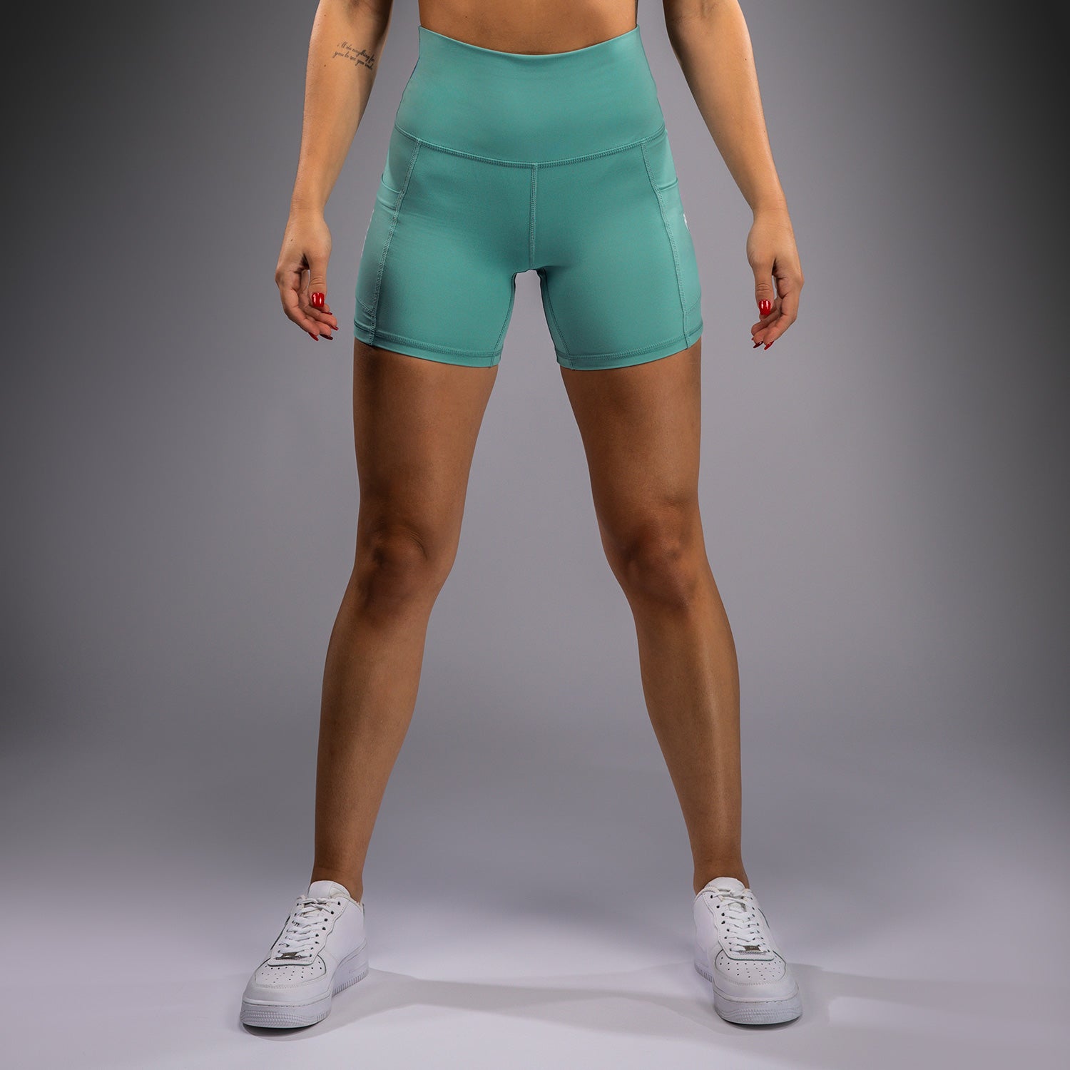 venum-essential-damen-fahrradhose-aqua-gr-n image 1