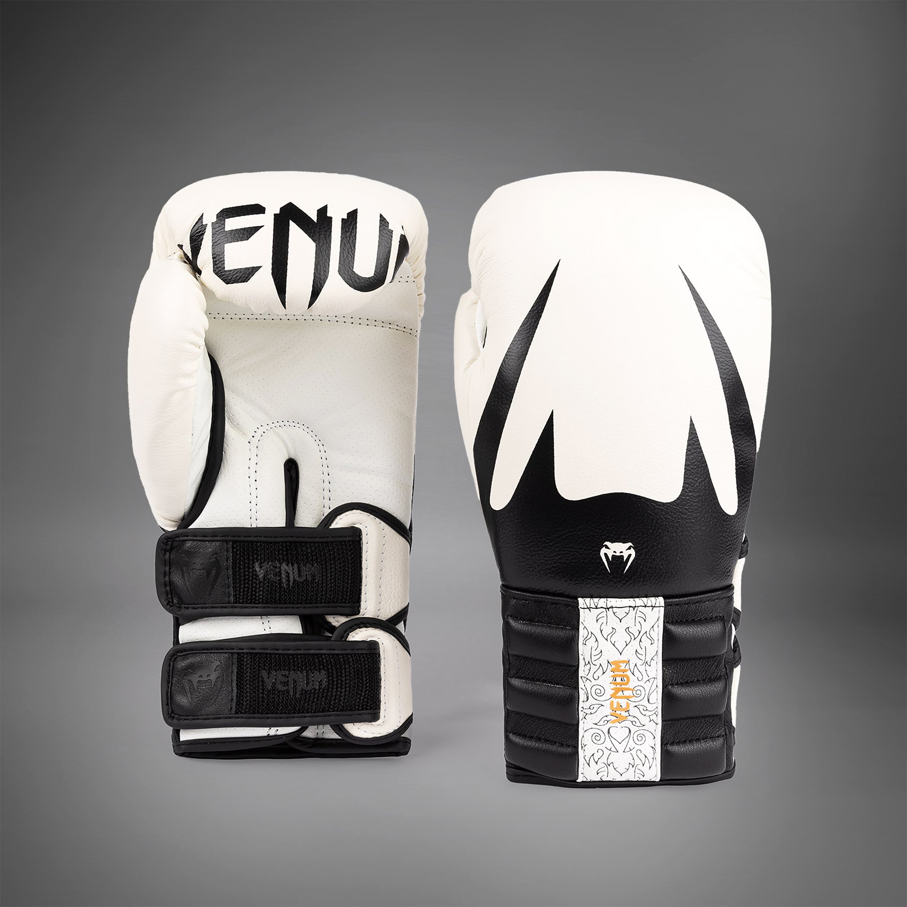 venum-reverso-boxhandschuhe-schnee-wei-schwarz-aus-leder image 1
