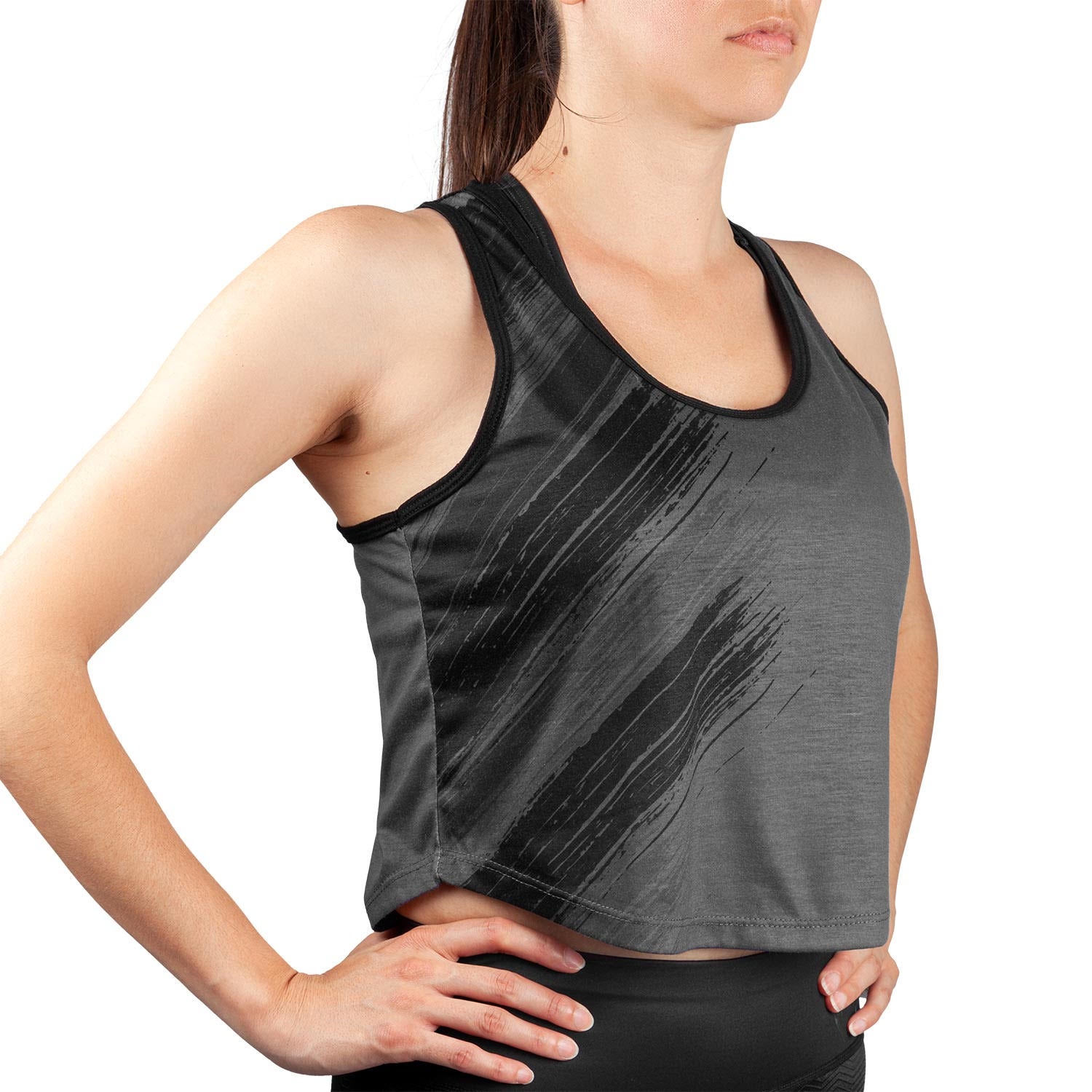 venum-rapid-2-0-damen-tank-top-kurz-rmellos-schwarz image 3