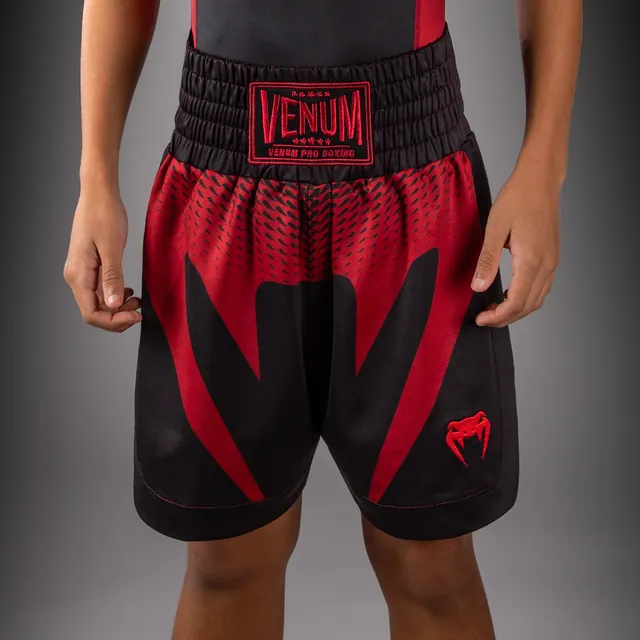 venum-attack-kids-boxshorts-schwarz-rot image 1