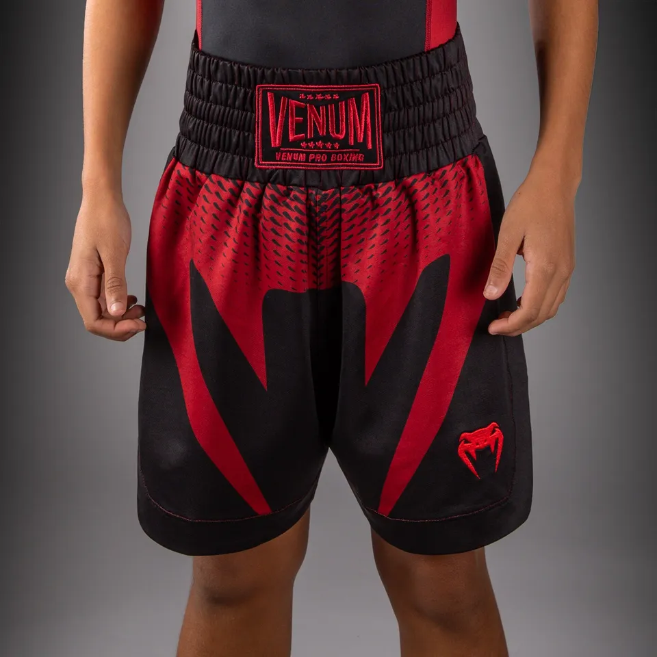 venum-attack-kids-boxshorts-schwarz-rot image 1