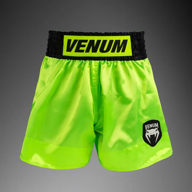 venum-classic-evo-muay-thai-shorts-neongelb-schwarz image 1