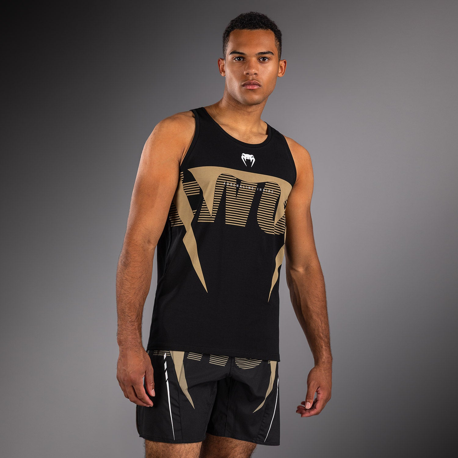 venum-adrenaline-tank-top-schwarz-sand-herren image 1