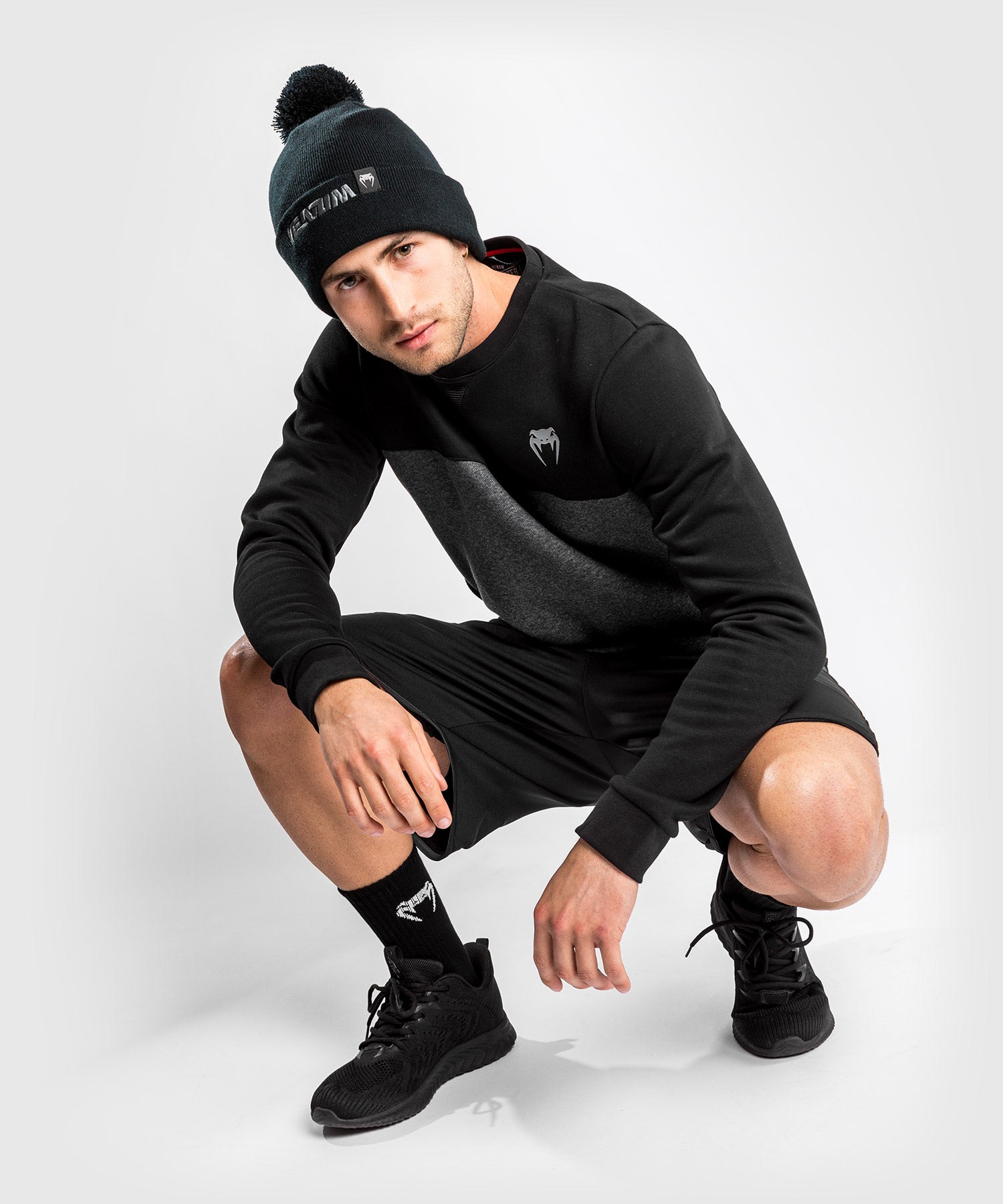 venum-contender-evo-trainingsshorts-schwarz-schwarz image 5