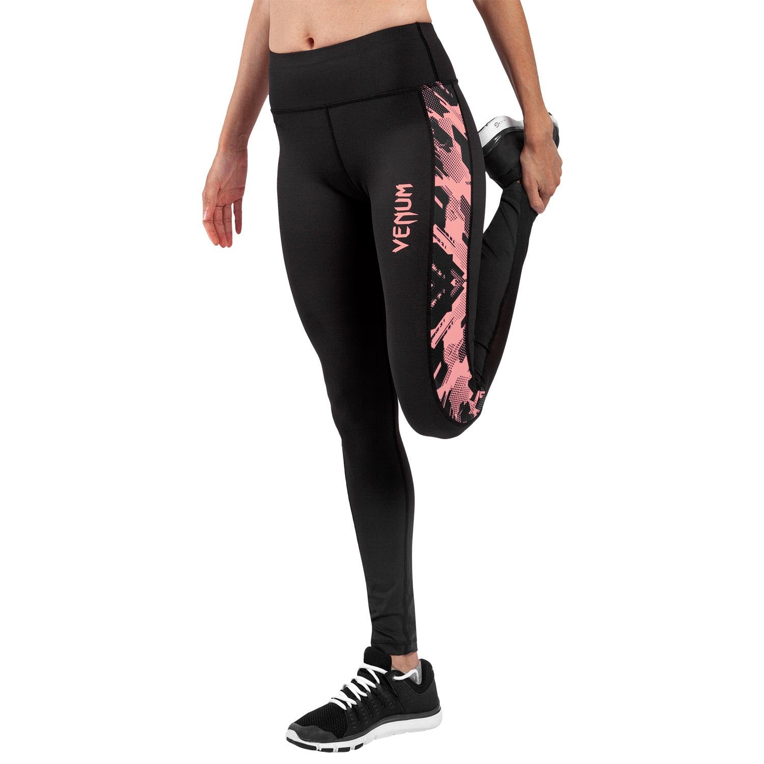 venum-tecmo-leggings-damen-schwarz-rosa image 5