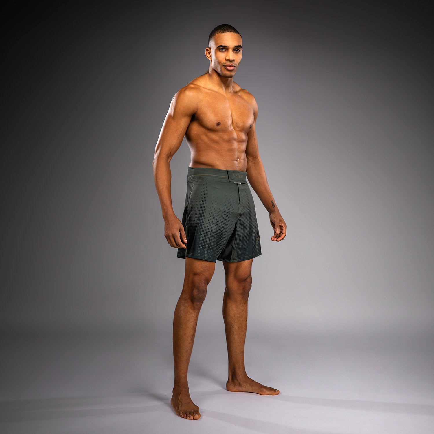 venum-stealth-fightshorts-khaki-dunkelgr-n-f-r-herren image 2