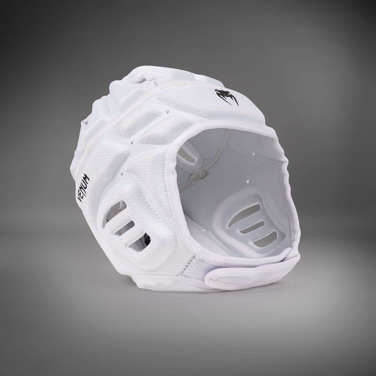 venum-elite-protect-softshell-helm-wei-schwarz image 1