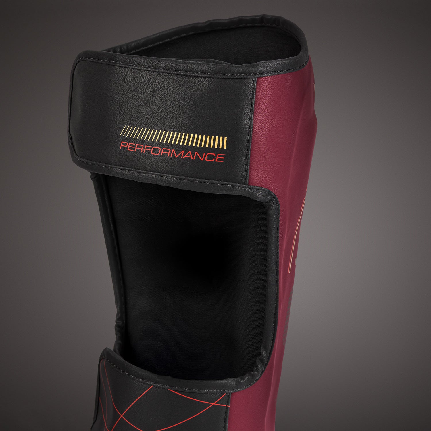 venum-tactical-xt-schienbeinschoner-schwarz-burgund-gold image 5