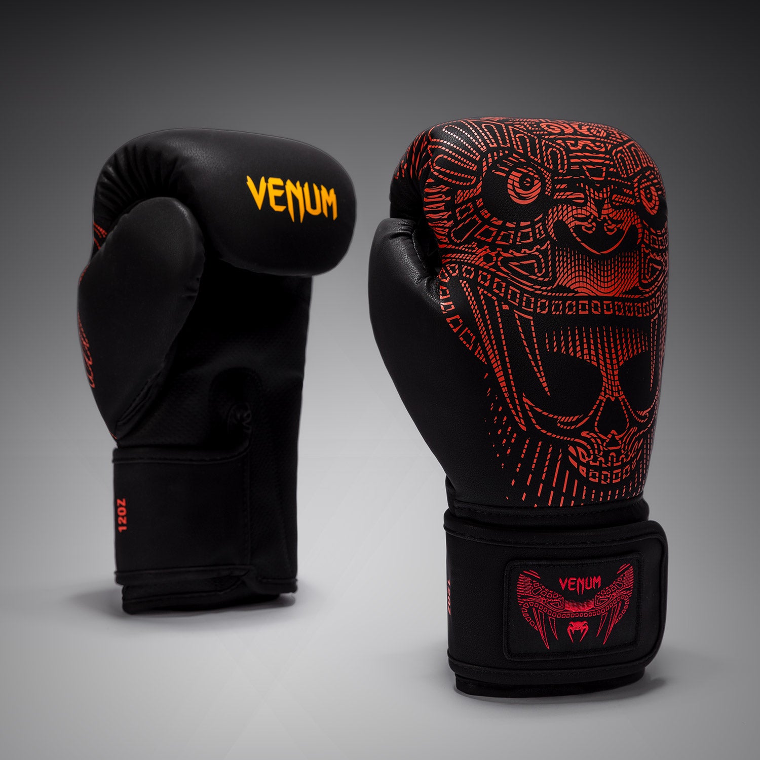 venum-quetzal-fury-boxhandschuhe-schwarz-fury-rot image 2