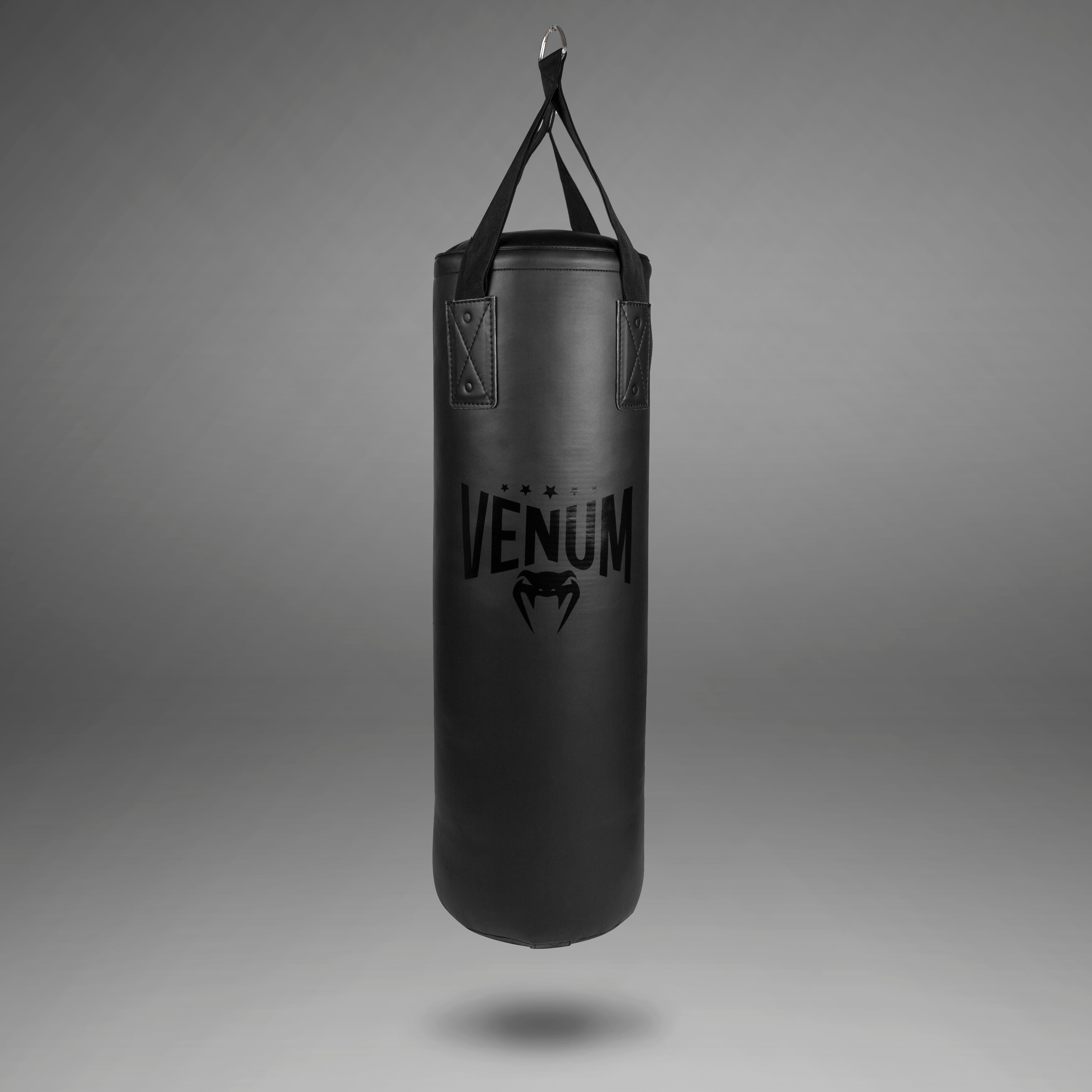 venum-origins-boxsack-schwarz-schwarz-inkl-deckenhalterung image 2