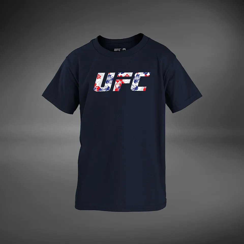 ufc-unrivaled-by-venum-max-holloway-kinder-t-shirt-marineblau image 1