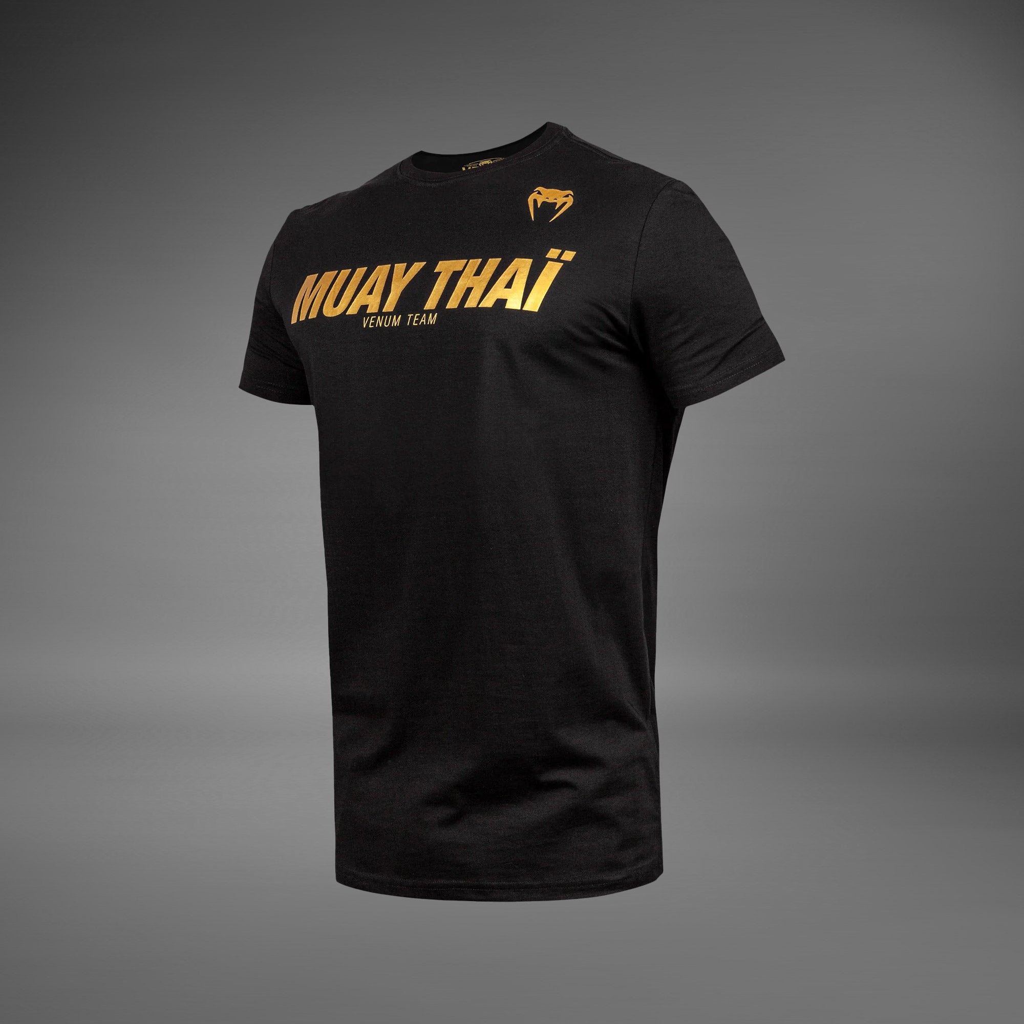 venum-muay-thai-vt-t-shirt-schwarz-gold image 3