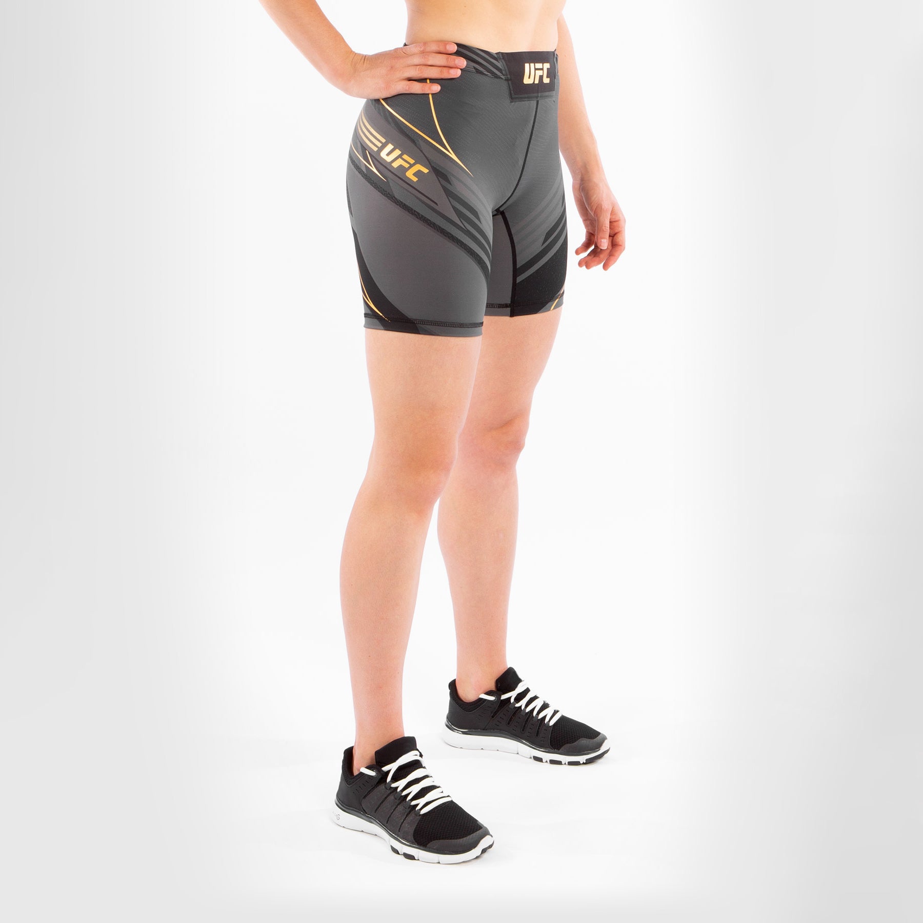 venum-ufc-authentic-fight-night-damen-vale-tudo-shorts-long-fit-champion-schwarz image 3