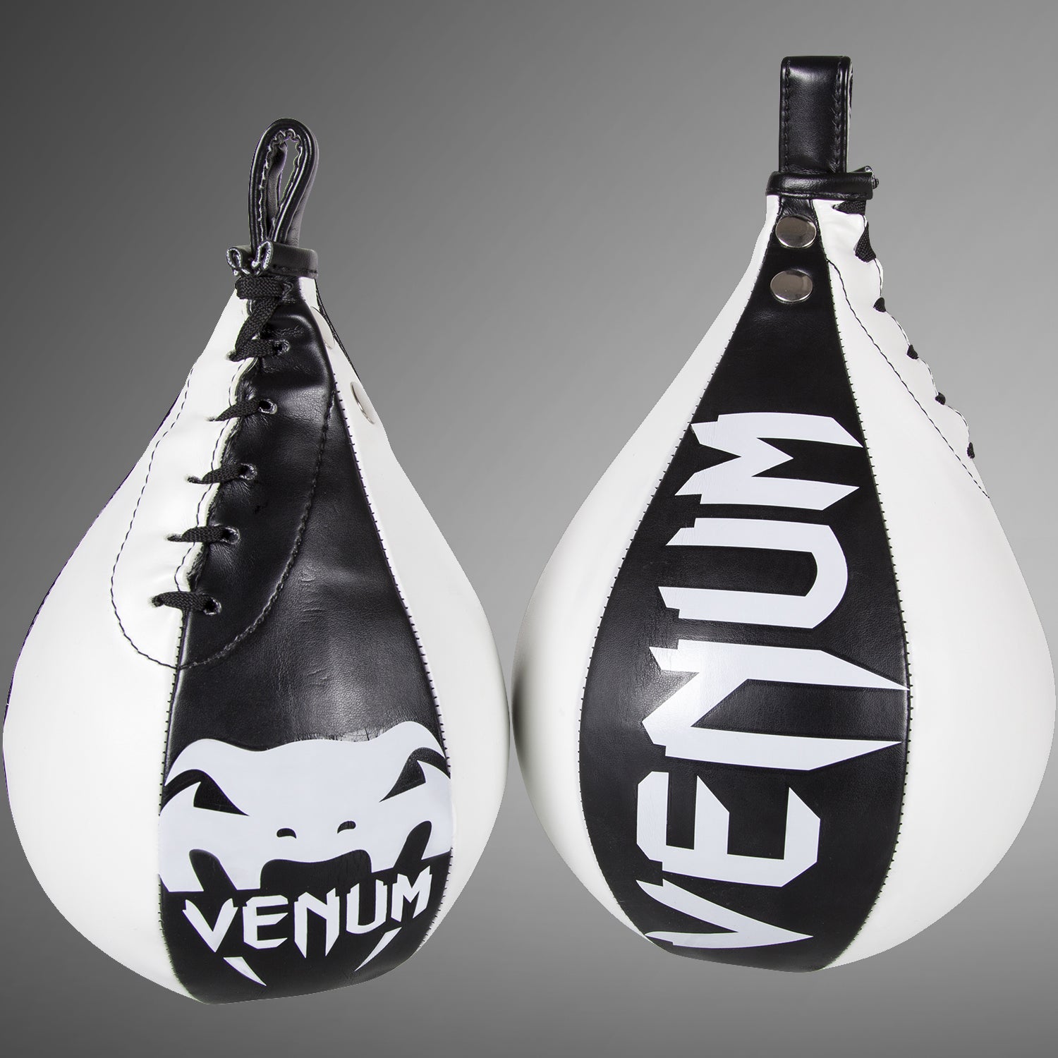 venum-speed-bag-boxbirne-skintex-leder-schwarz-ice image 1
