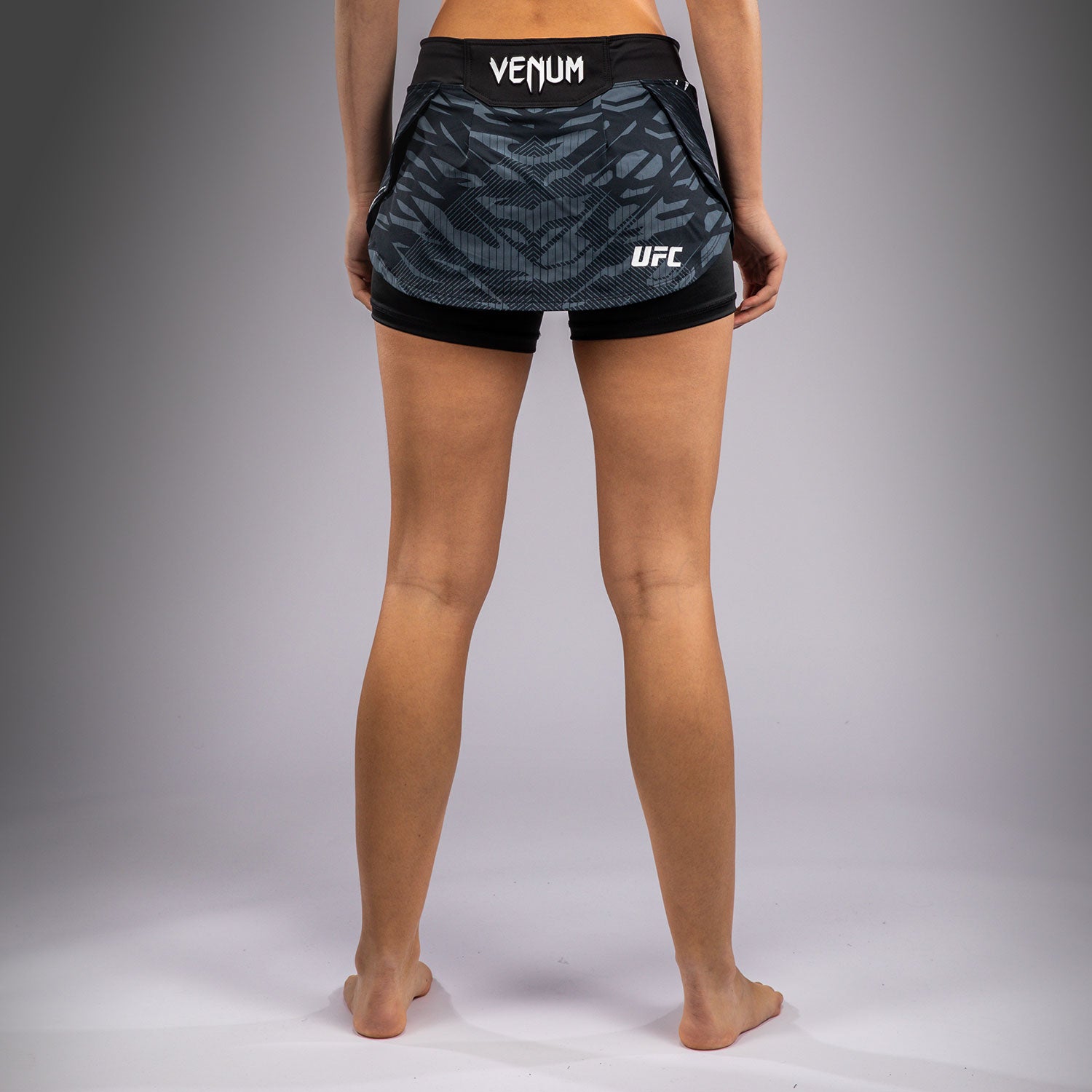 ufc-fusion-by-venum-authentic-fight-night-skort-damen-schwarz image 2