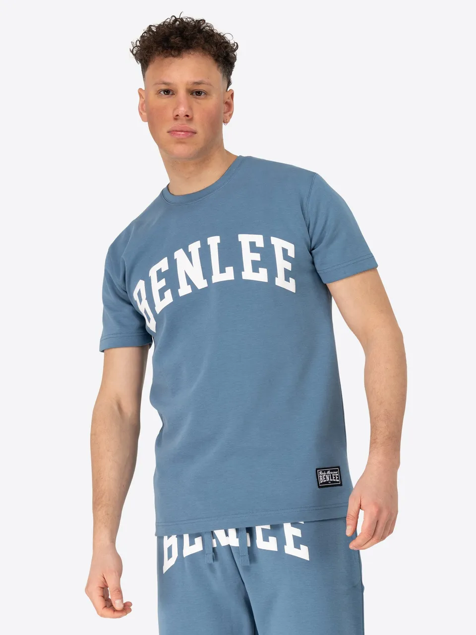 benlee-albion-t-shirt-herren-heavyweight-shirt-mit-3d-logo image 1