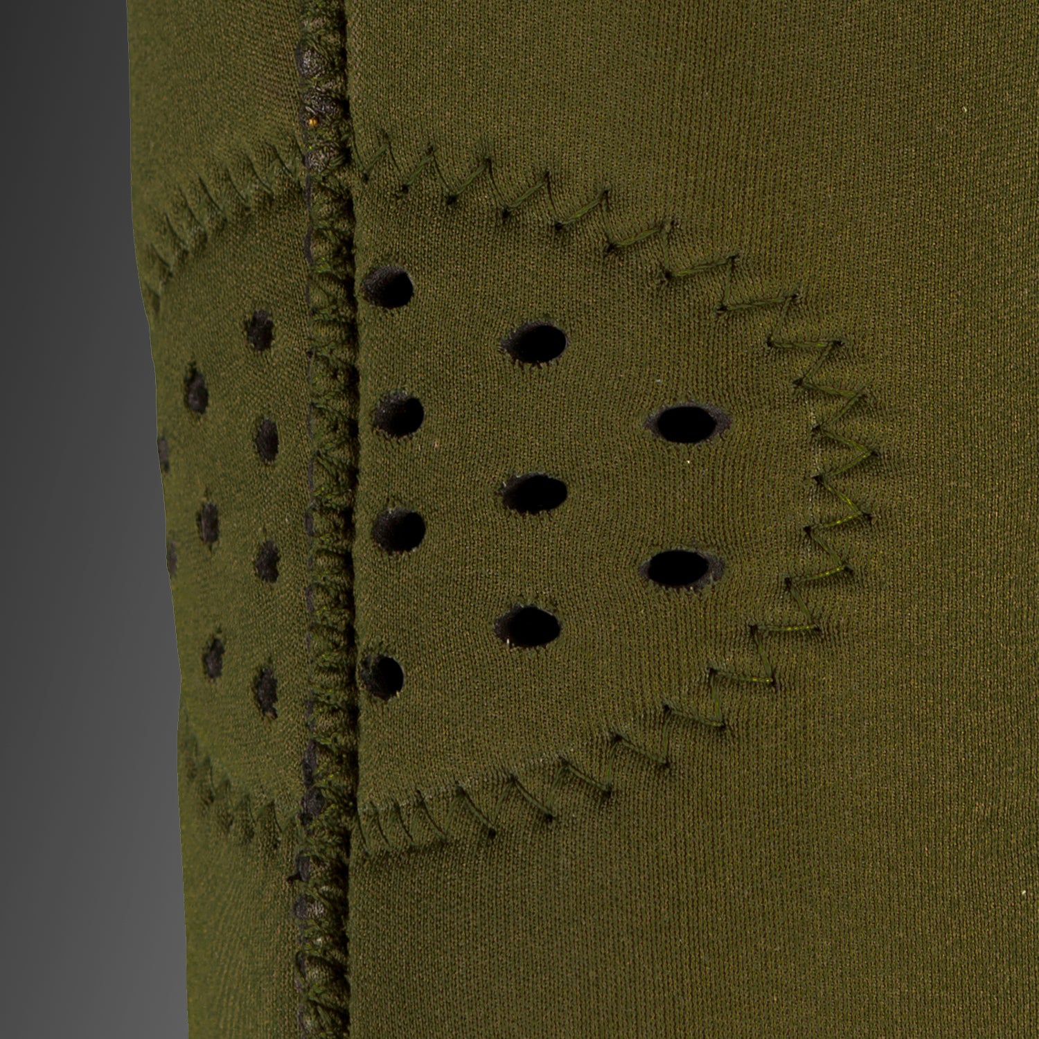 venum-kontact-gel-knieschoner-khaki-schwarz image 6