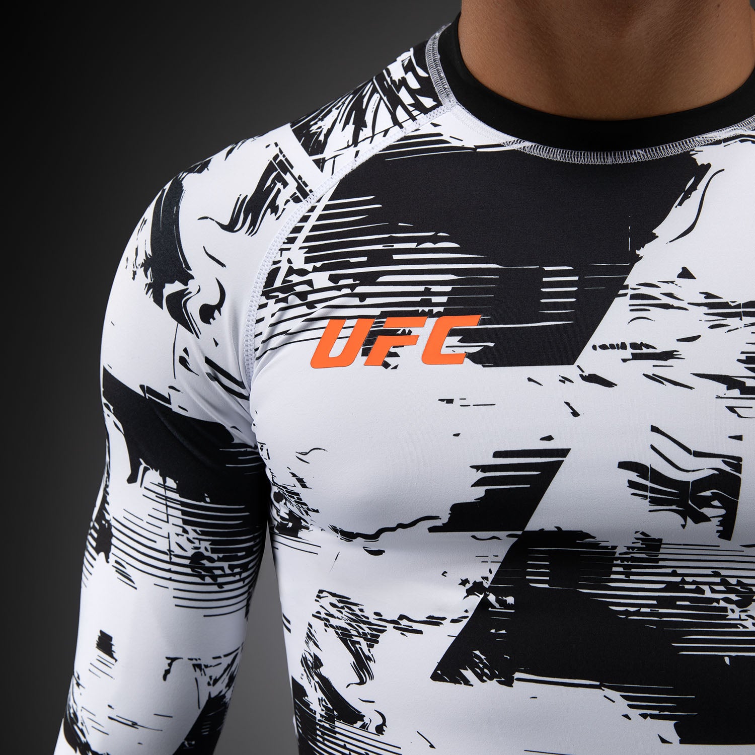 ufc-zenith-by-venum-authentic-fight-week-rashguard-langarm-herren-wei image 7