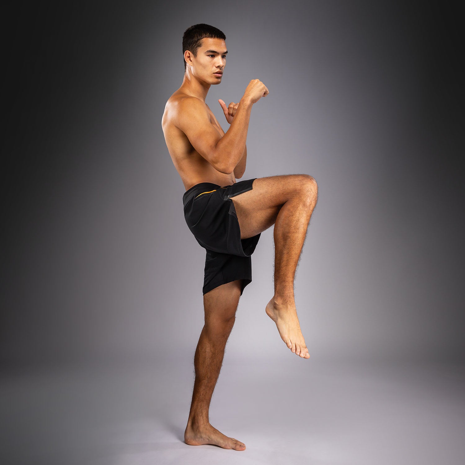 venum-g-core-fightshorts-schwarz-gold image 4