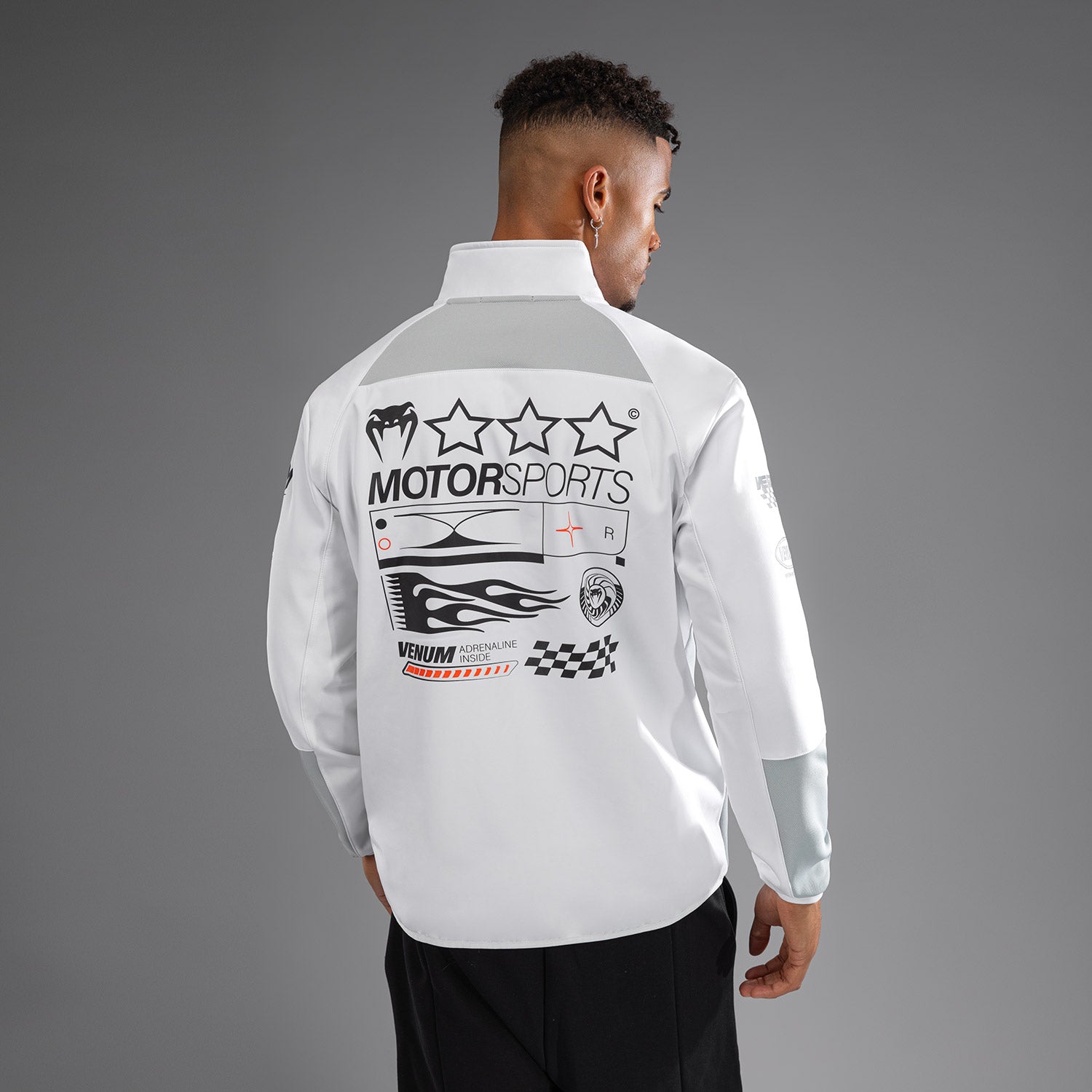 venum-motorsport-softshell-jacke-herren-schneewei image 3
