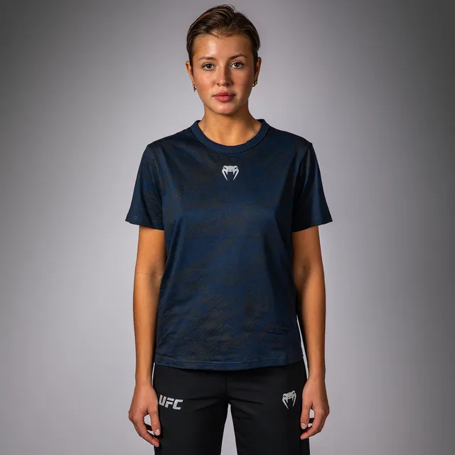 venum-ufc-fusion-by-venum-fight-week-damen-t-shirt-baumwolle-ozeanisches-blau image 1